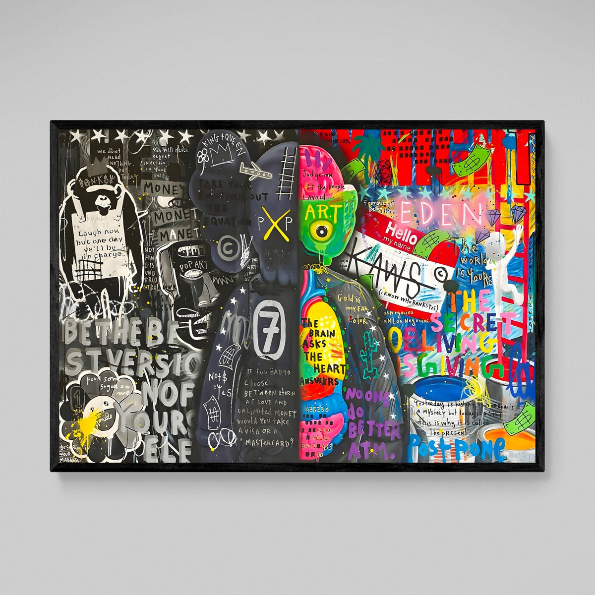 Kaws Tableau - The Art Avenue