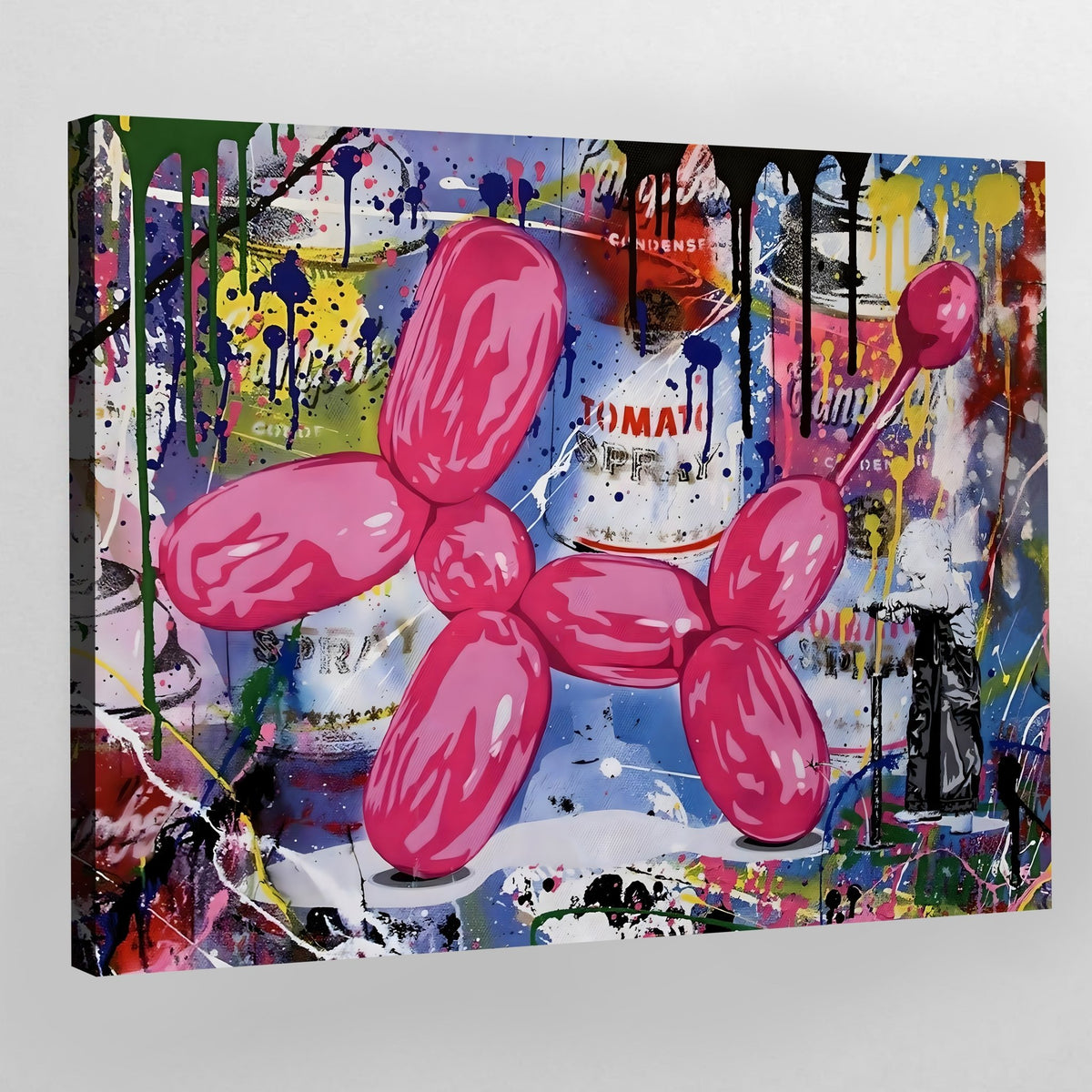 Pop Art Tableau Street Art - The Art Avenue