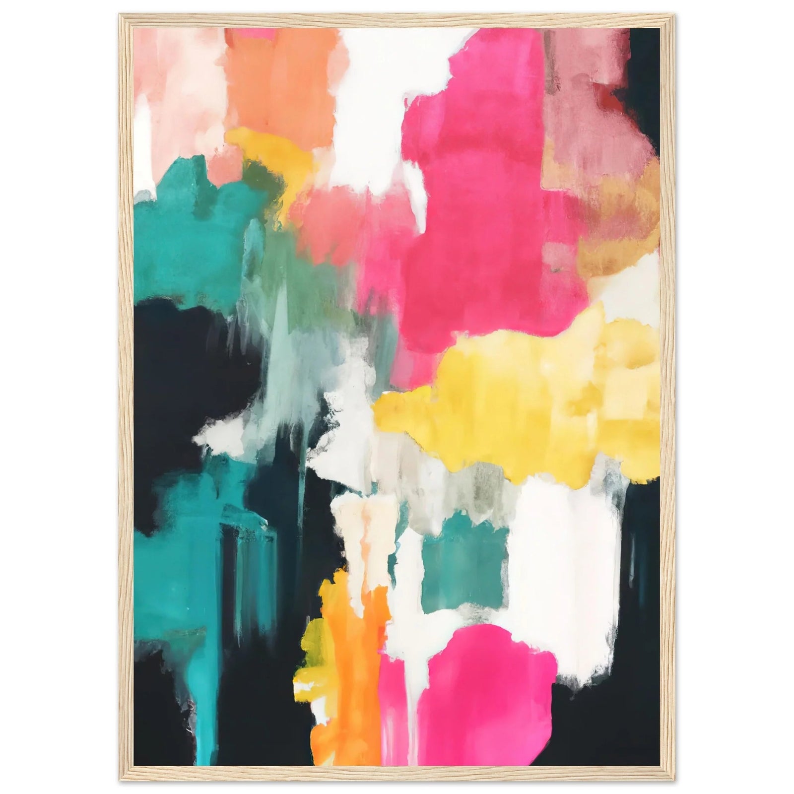 Tableau Abstrait Coloré Moderne - The Art Avenue