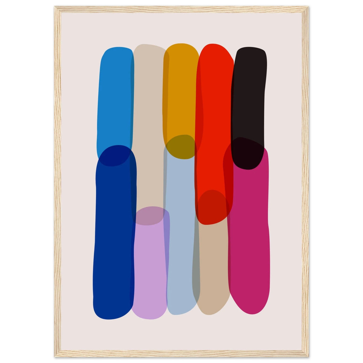 Tableau Abstrait Couleurs - The Art Avenue