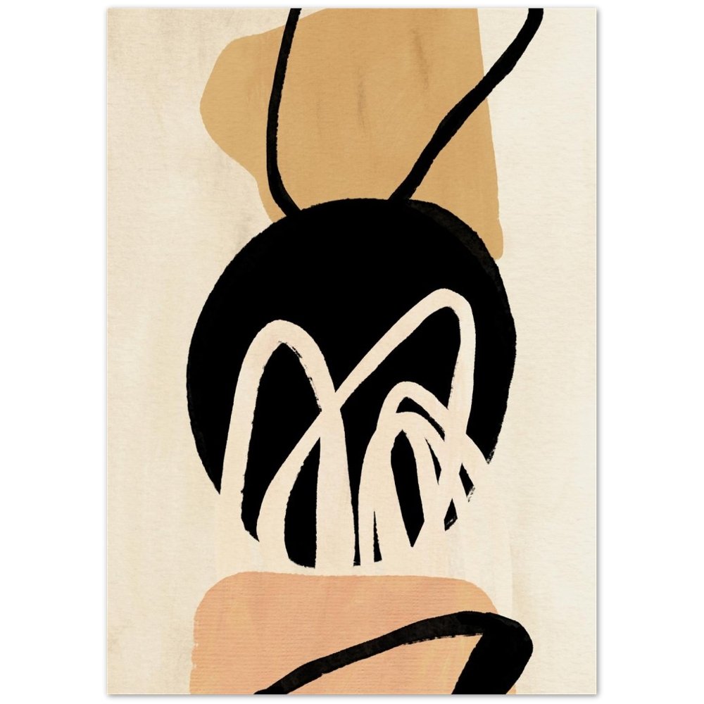 Tableau Abstrait Minimaliste - The Art Avenue