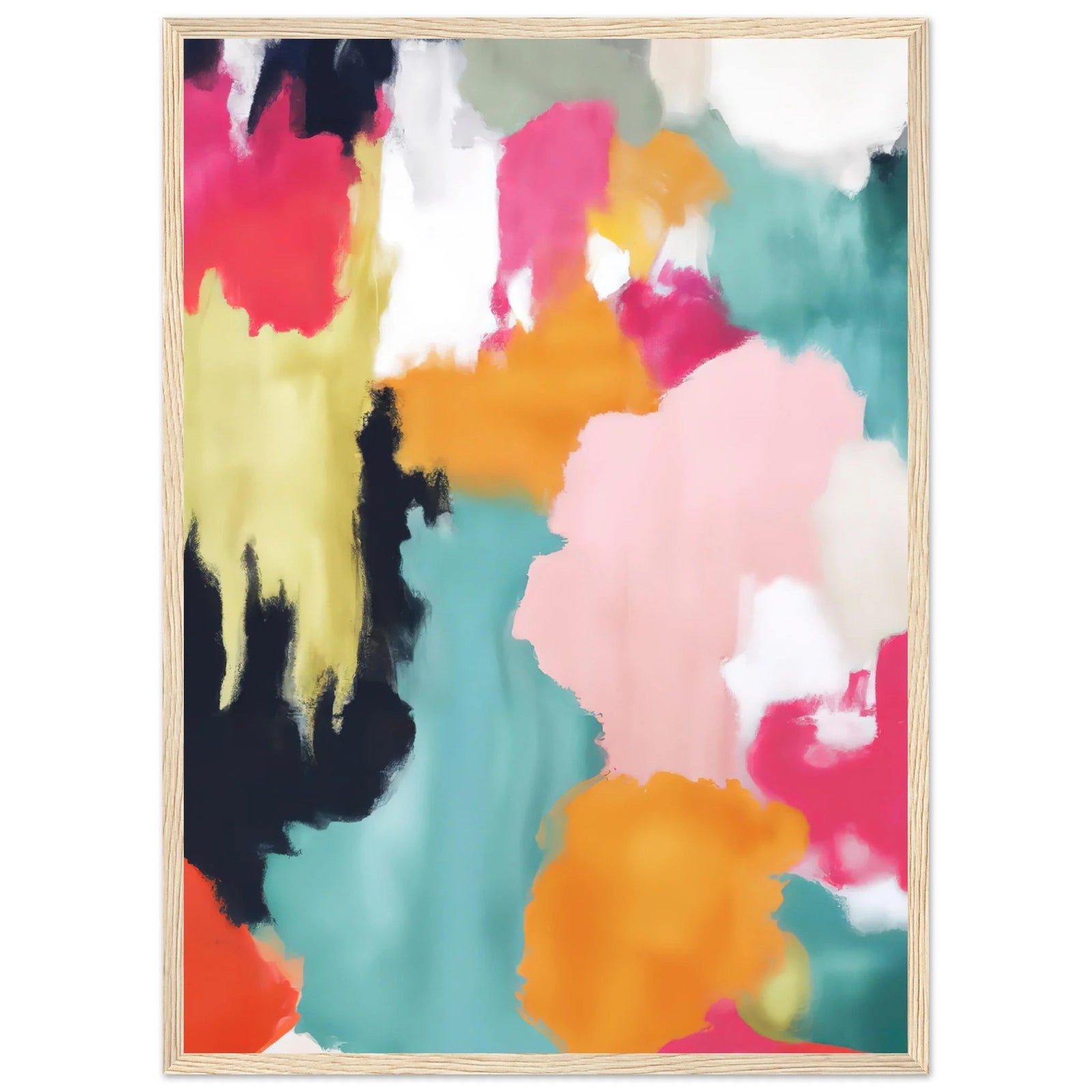 Tableau Abstrait Moderne Coloré - The Art Avenue