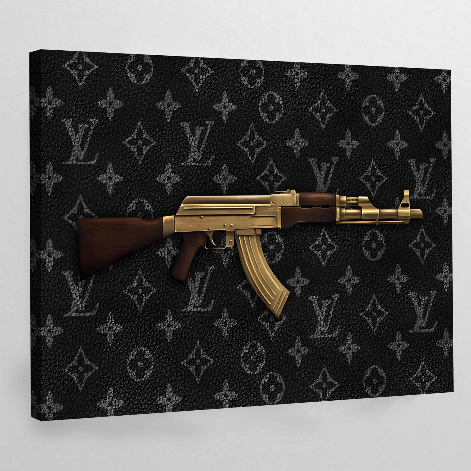 Tableau AK47 Louis Vuitton - The Art Avenue