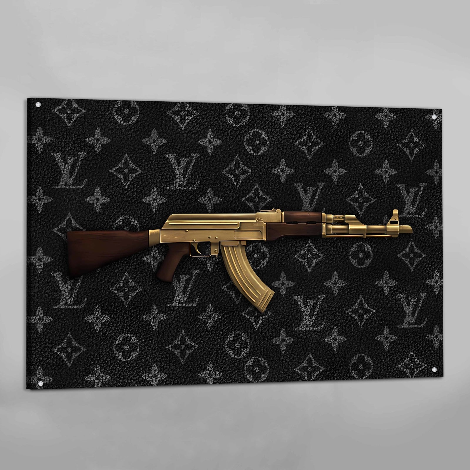 Tableau AK47 Louis Vuitton - The Art Avenue