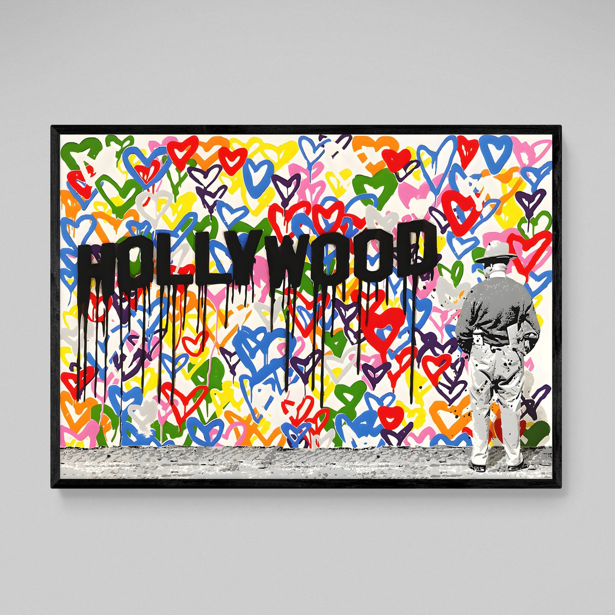 Tableau Banksy Graffitis - The Art Avenue