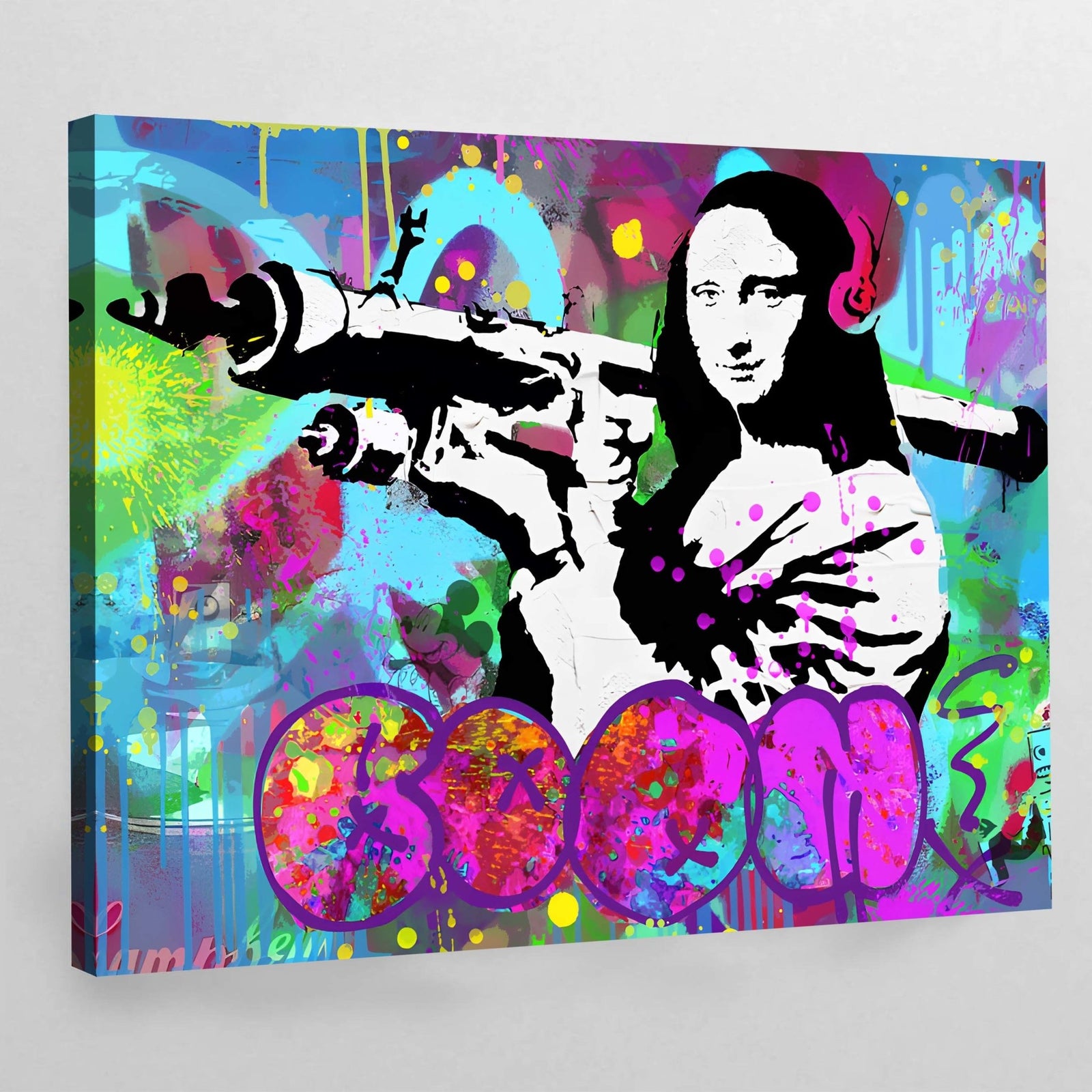 Tableau Banksy Pop Art - The Art Avenue