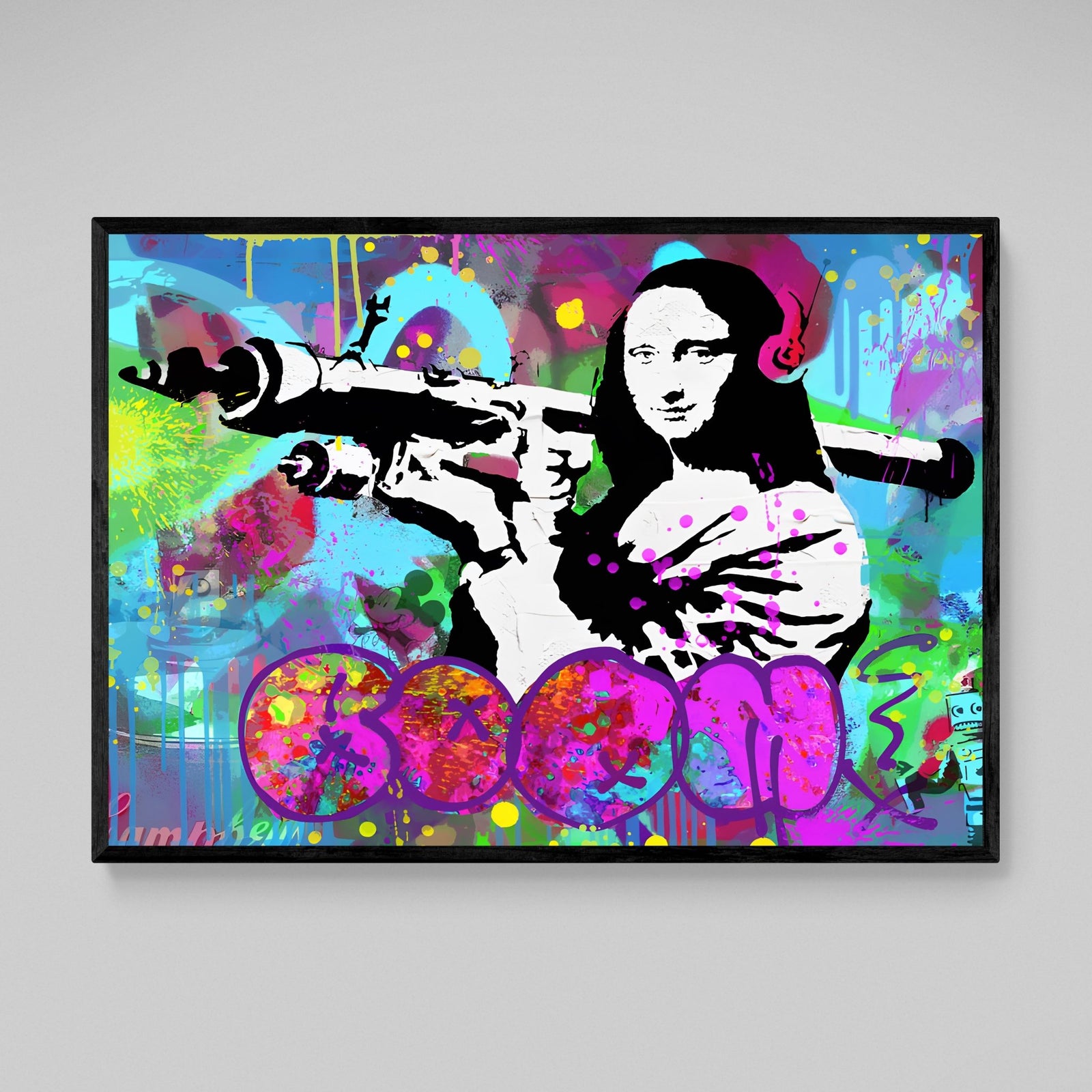 Tableau Banksy Pop Art - The Art Avenue