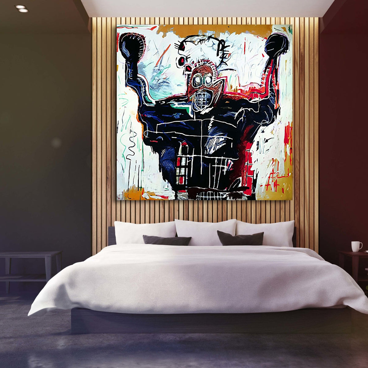 Tableau Basquiat Boxer - The Art Avenue