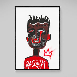 Tableau Basquiat Graffiti - The Art Avenue
