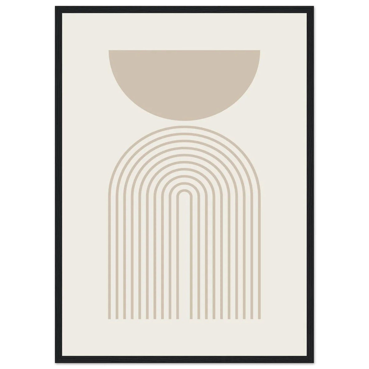 Tableau Beige Minimaliste - The Art Avenue