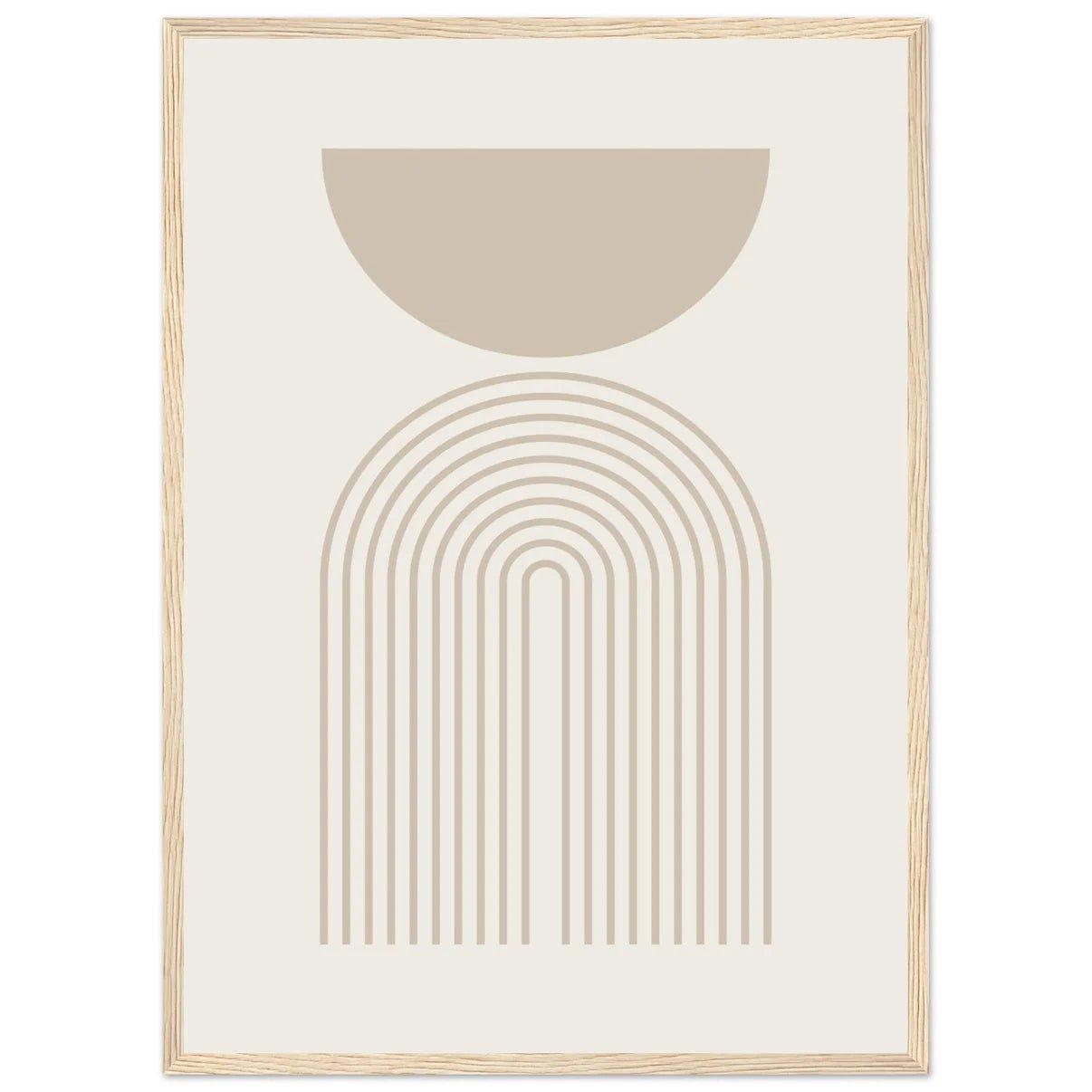 Tableau Beige Minimaliste - The Art Avenue