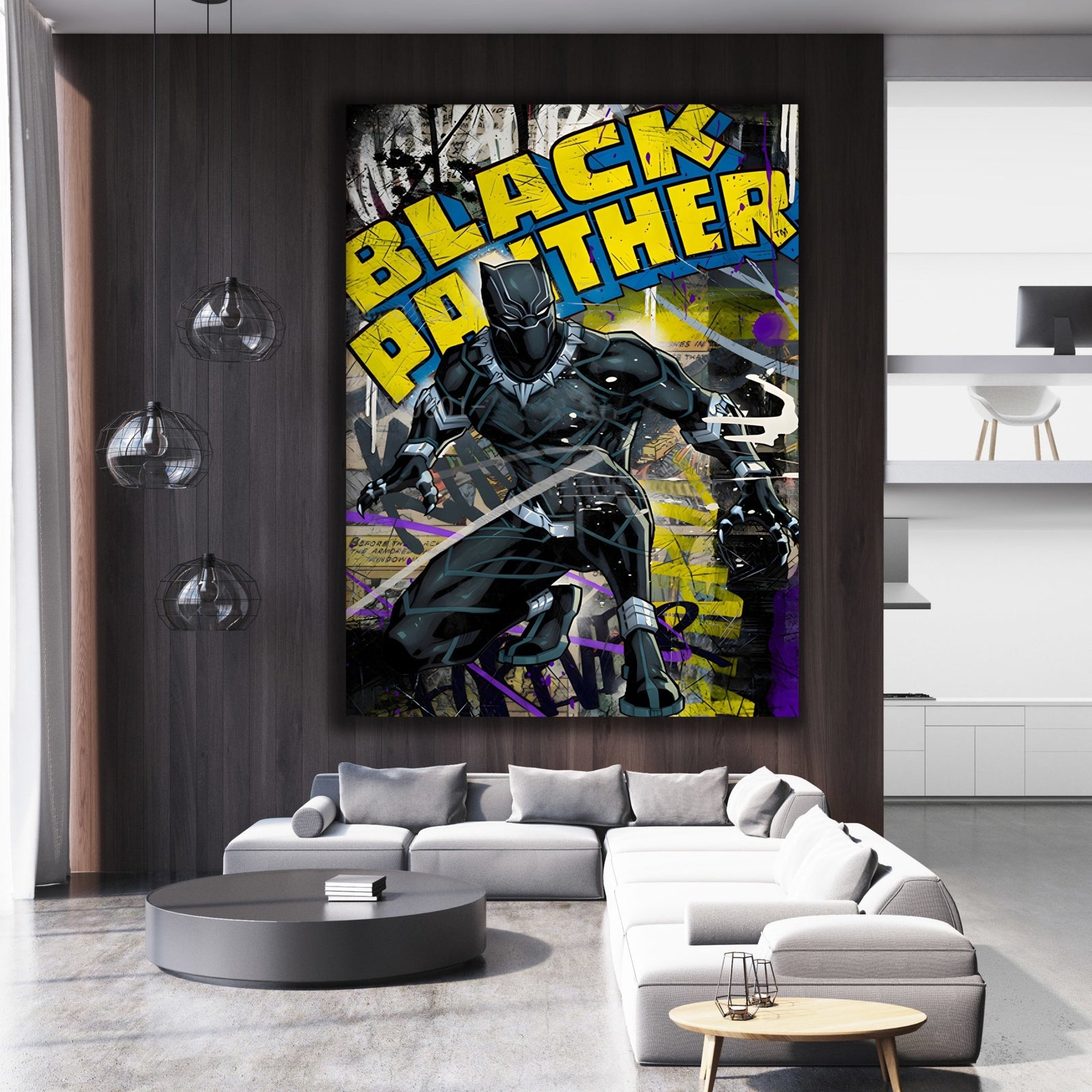 Tableau Black Panther - The Art Avenue