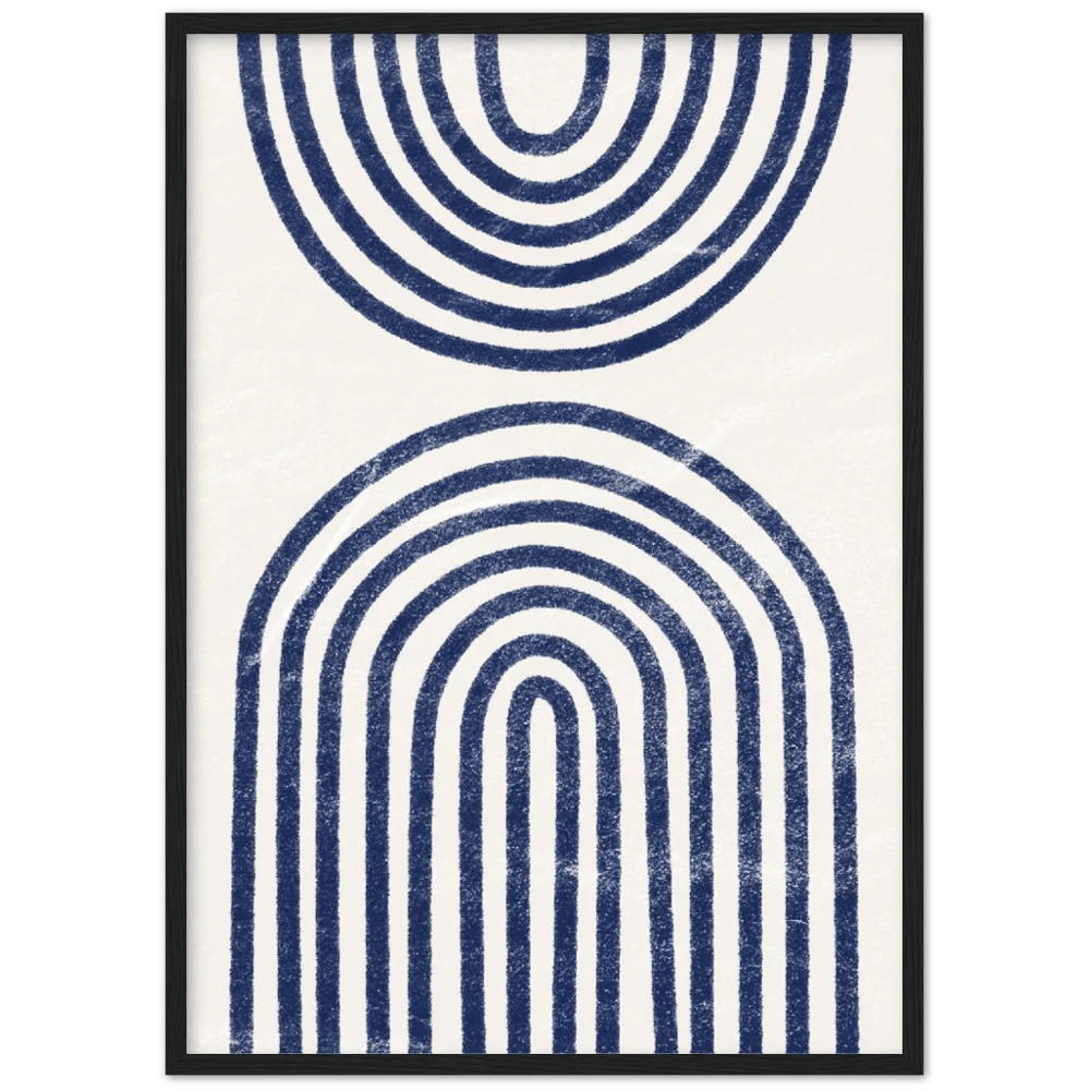 Tableau Boheme Bleu - The Art Avenue