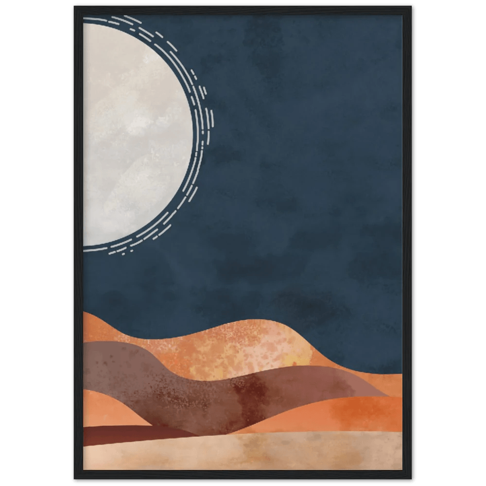 Tableau Boheme Lune - The Art Avenue
