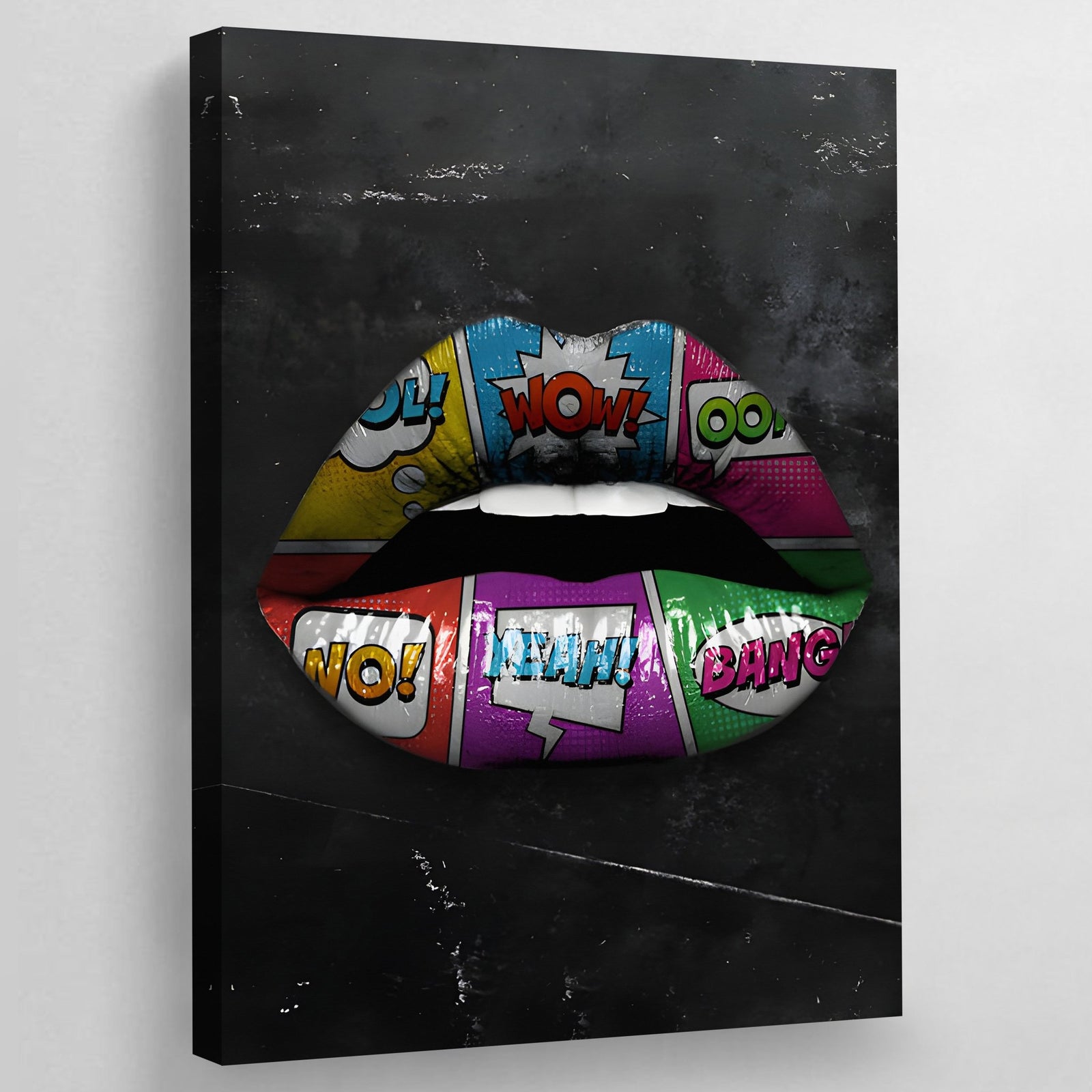 Tableau Bouche Comics - The Art Avenue