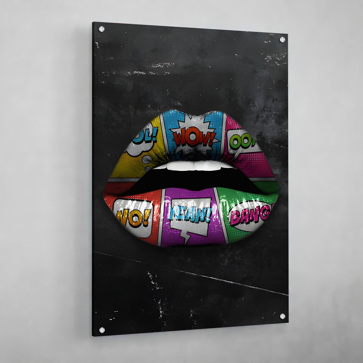 Tableau Bouche Comics - The Art Avenue