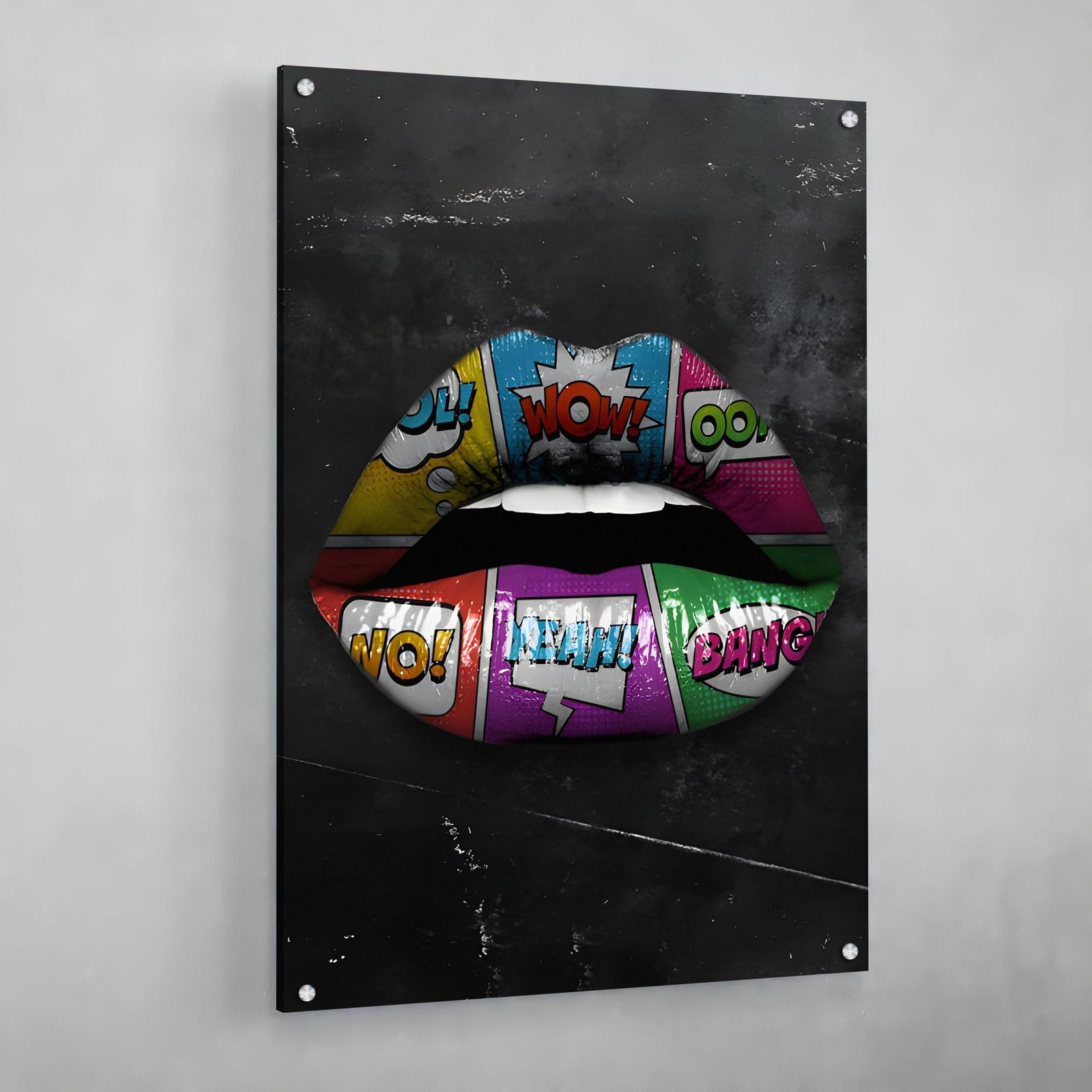 Tableau Bouche Comics - The Art Avenue