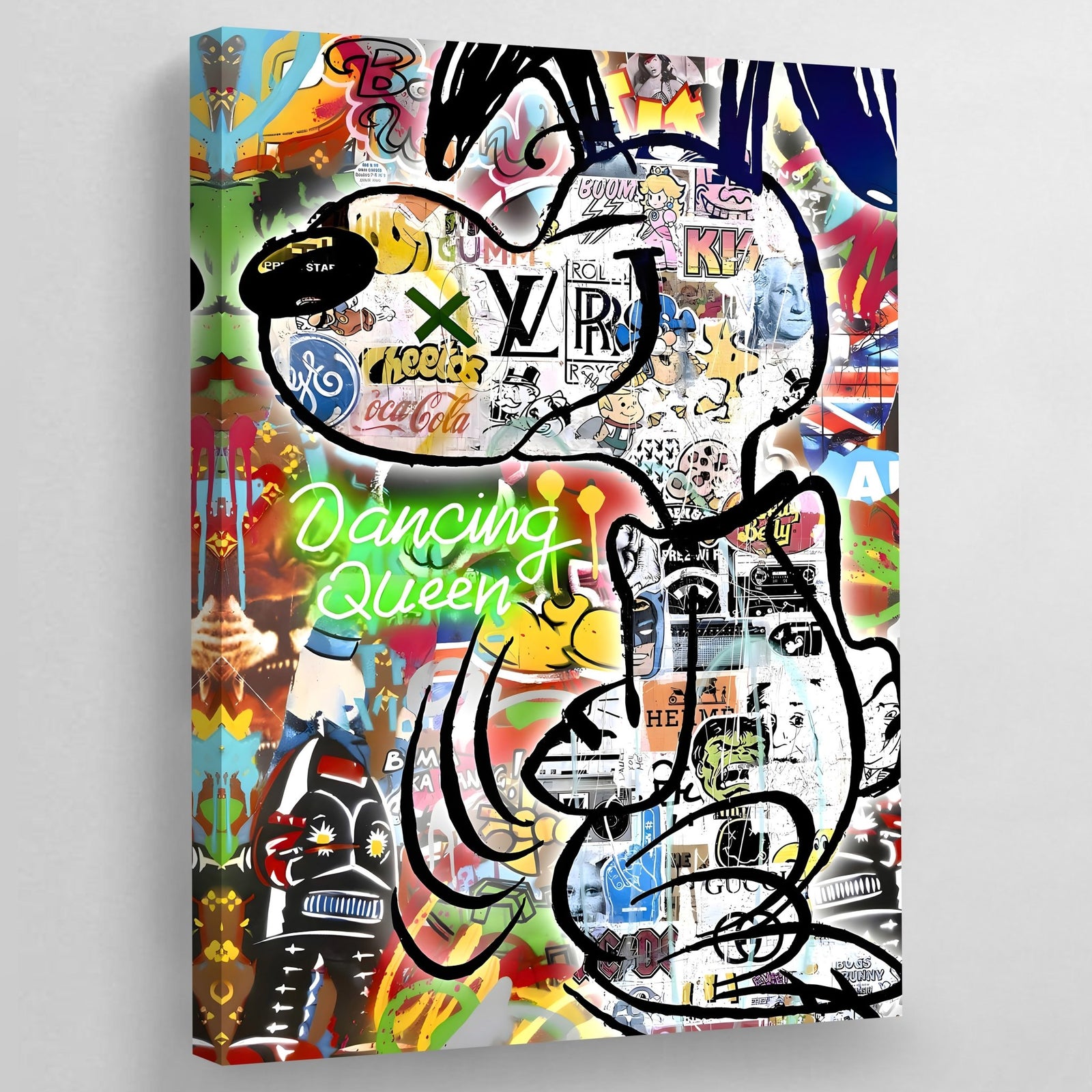Tableau Cartoon Pop Art - The Art Avenue
