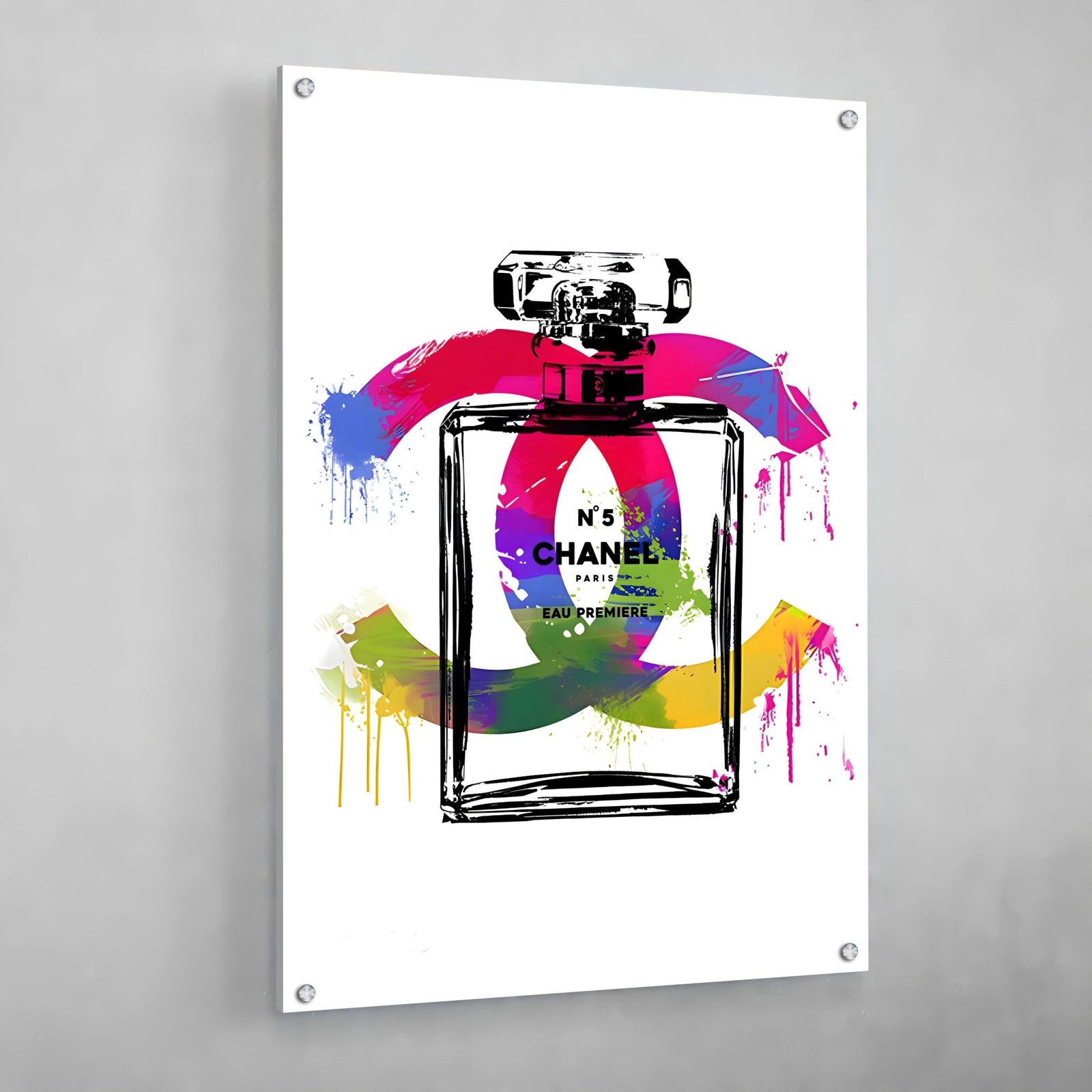 Tableau Chanel Coloré - The Art Avenue