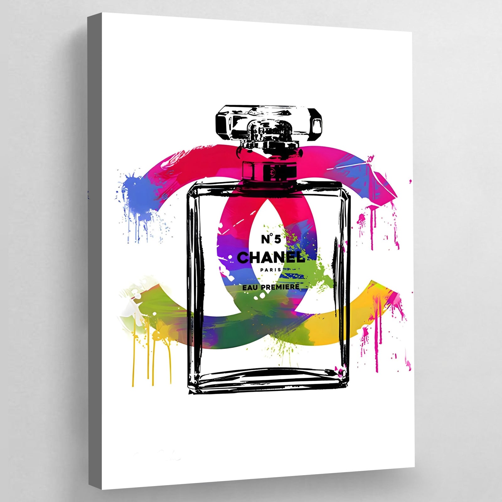 Tableau Chanel Coloré - The Art Avenue