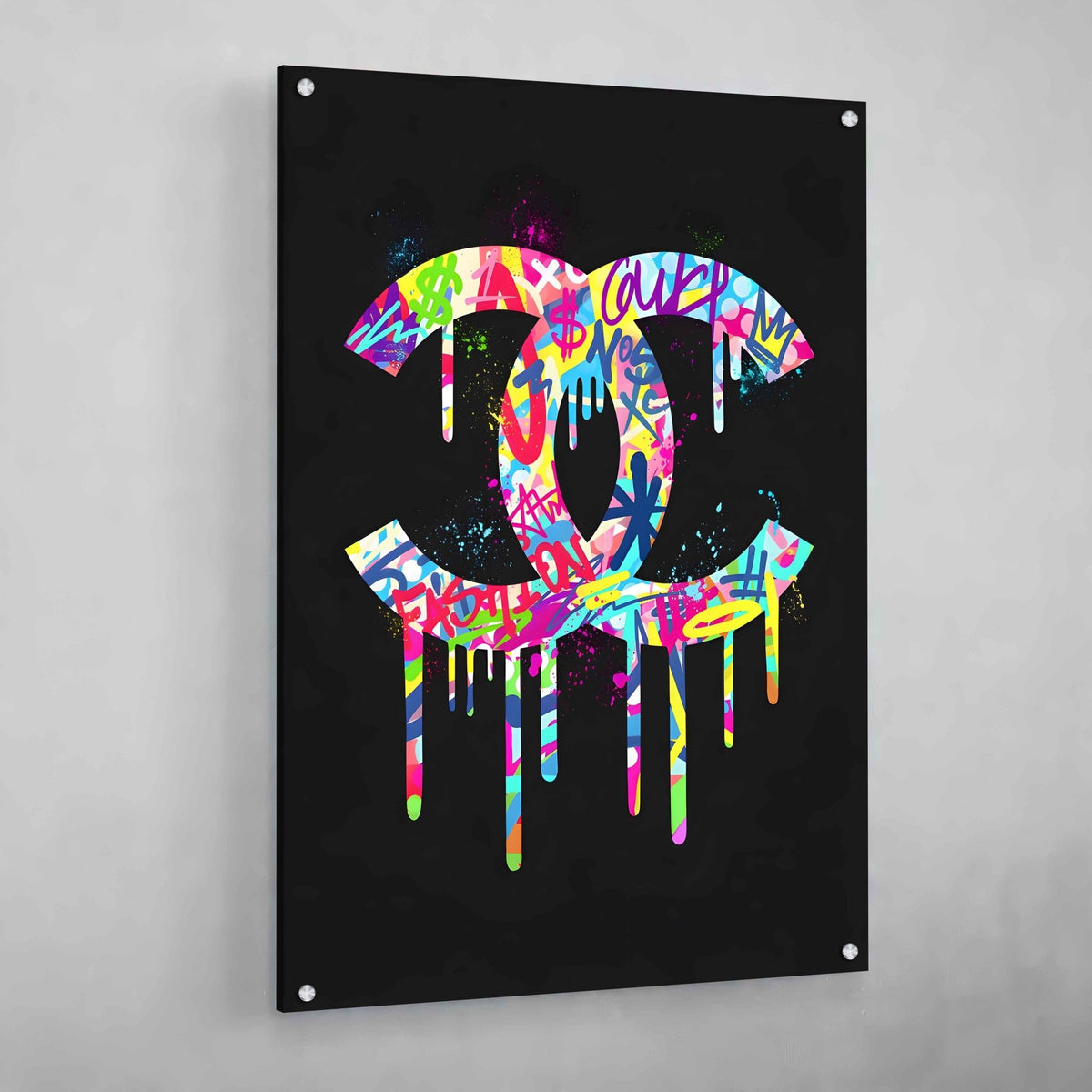 Tableau Chanel Graffiti - The Art Avenue