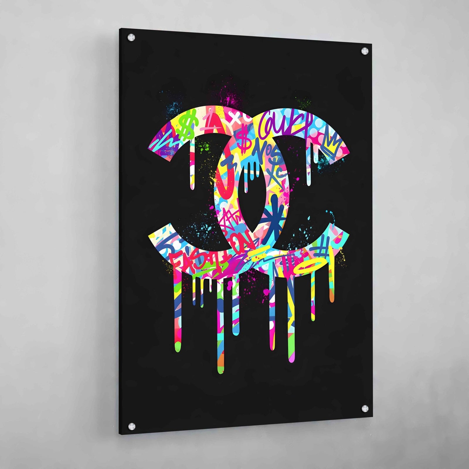 Tableau Chanel Graffiti - The Art Avenue
