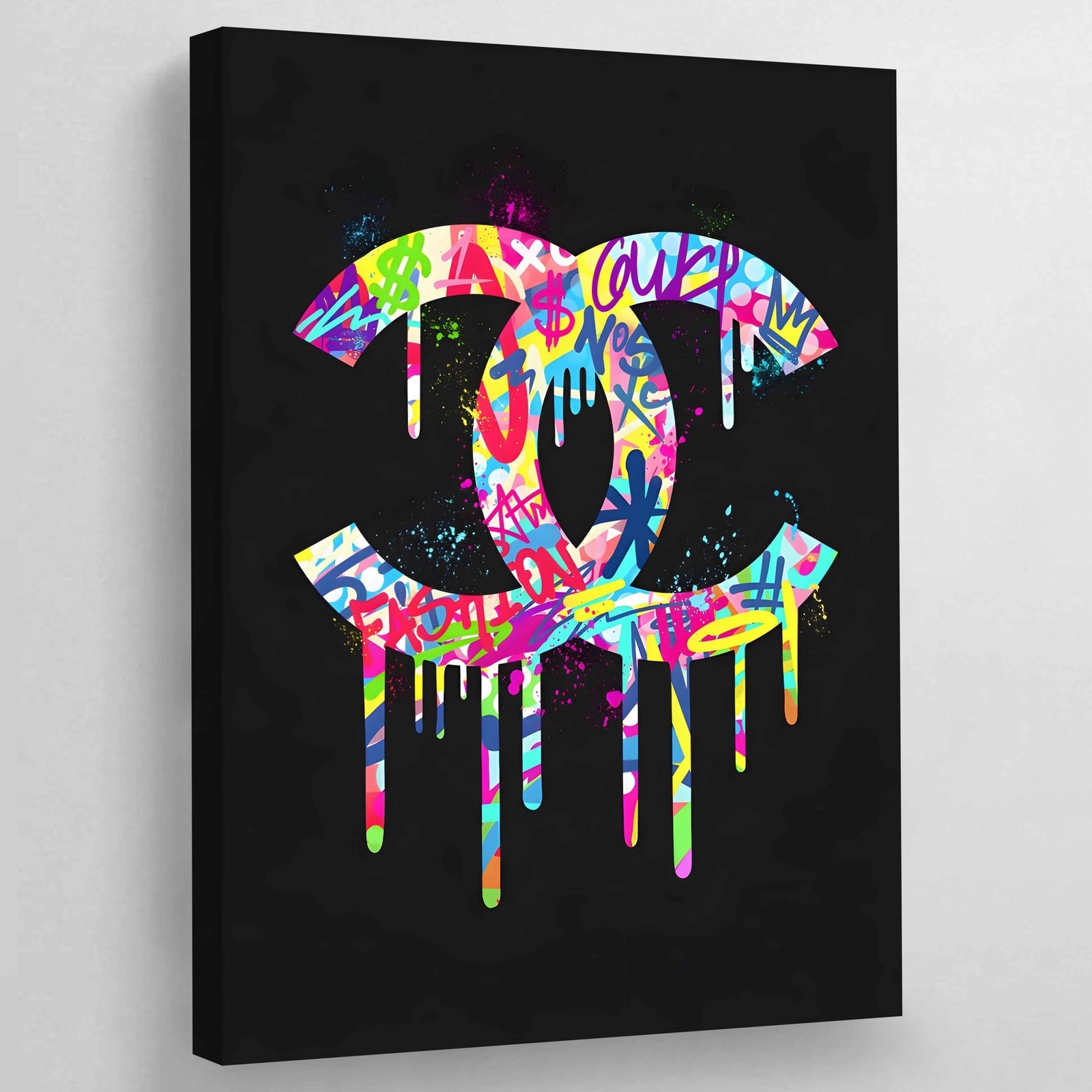 Tableau Chanel Graffiti - The Art Avenue