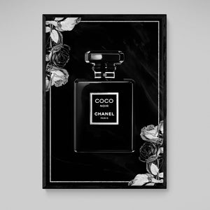 Tableau Chanel Noir et Blanc - The Art Avenue