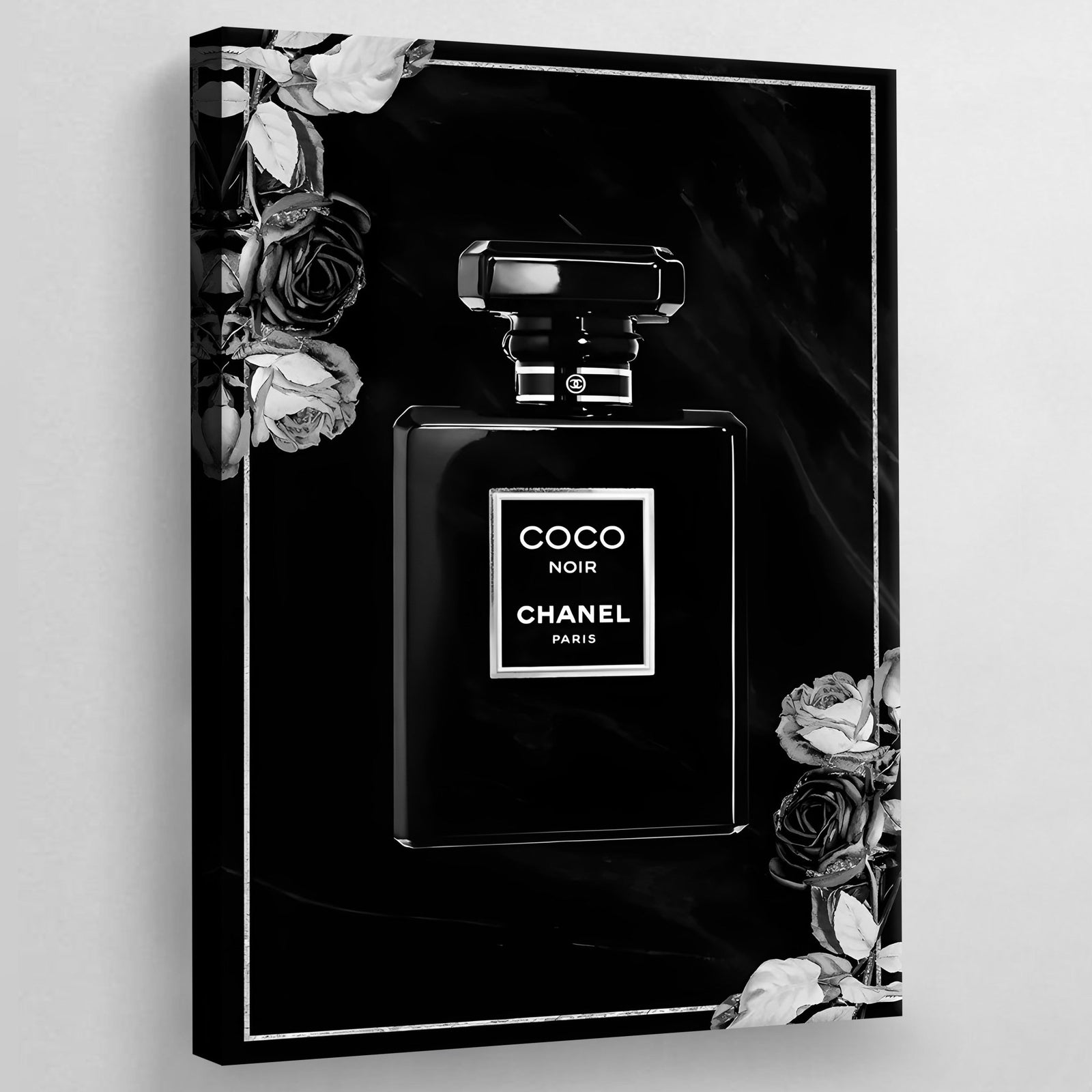 Tableau Chanel Noir et Blanc - The Art Avenue