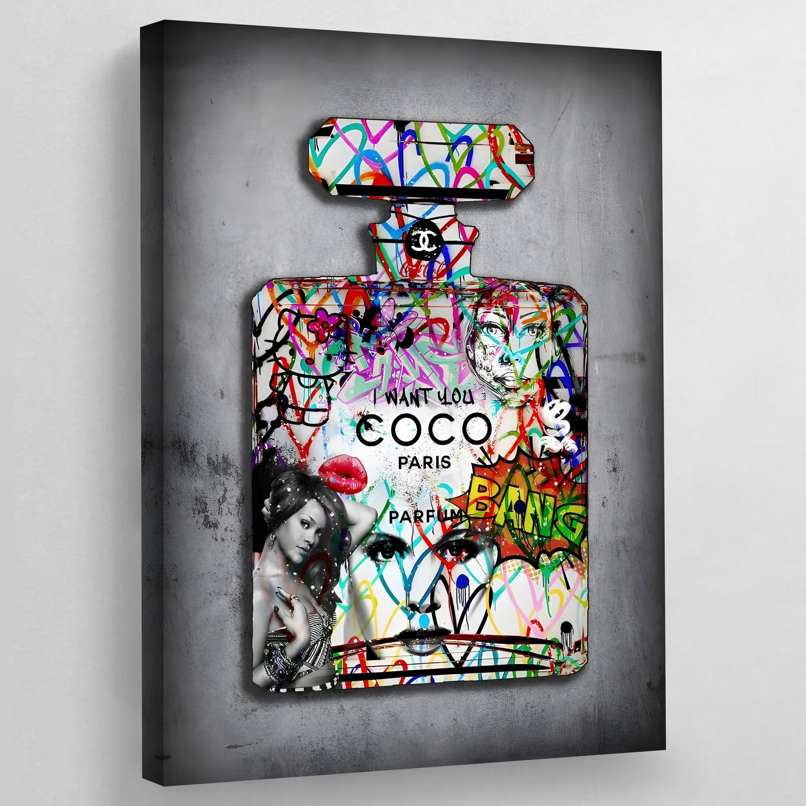 Tableau Chanel Pop Art - The Art Avenue