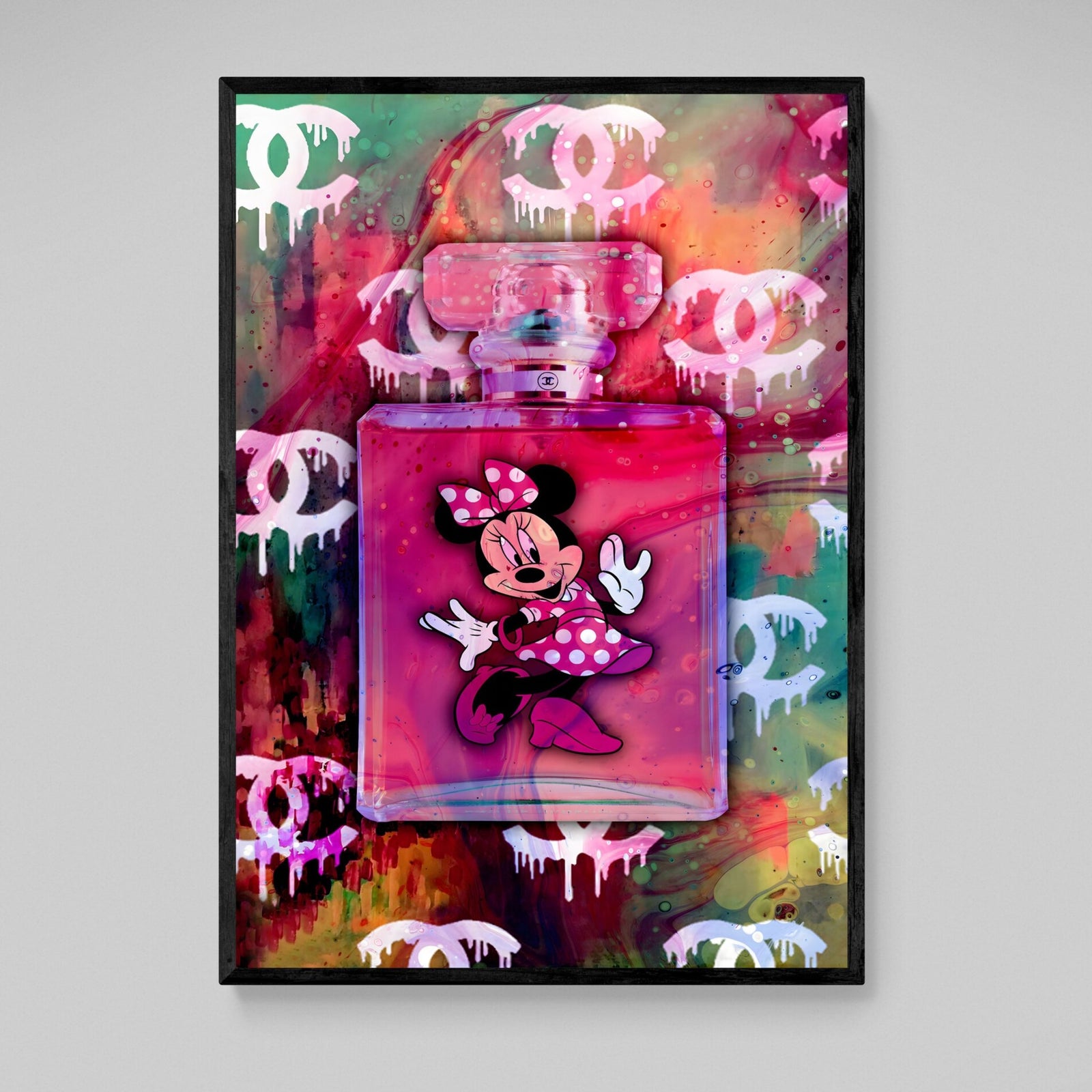 Tableau Chanel Rose - The Art Avenue