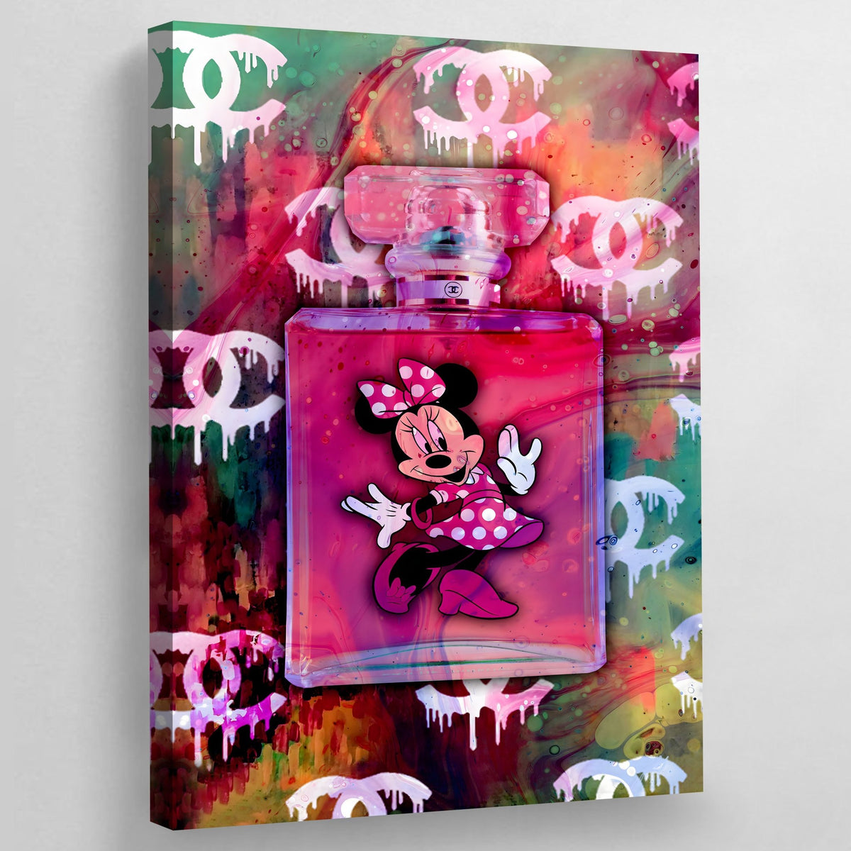 Tableau Chanel Rose - The Art Avenue