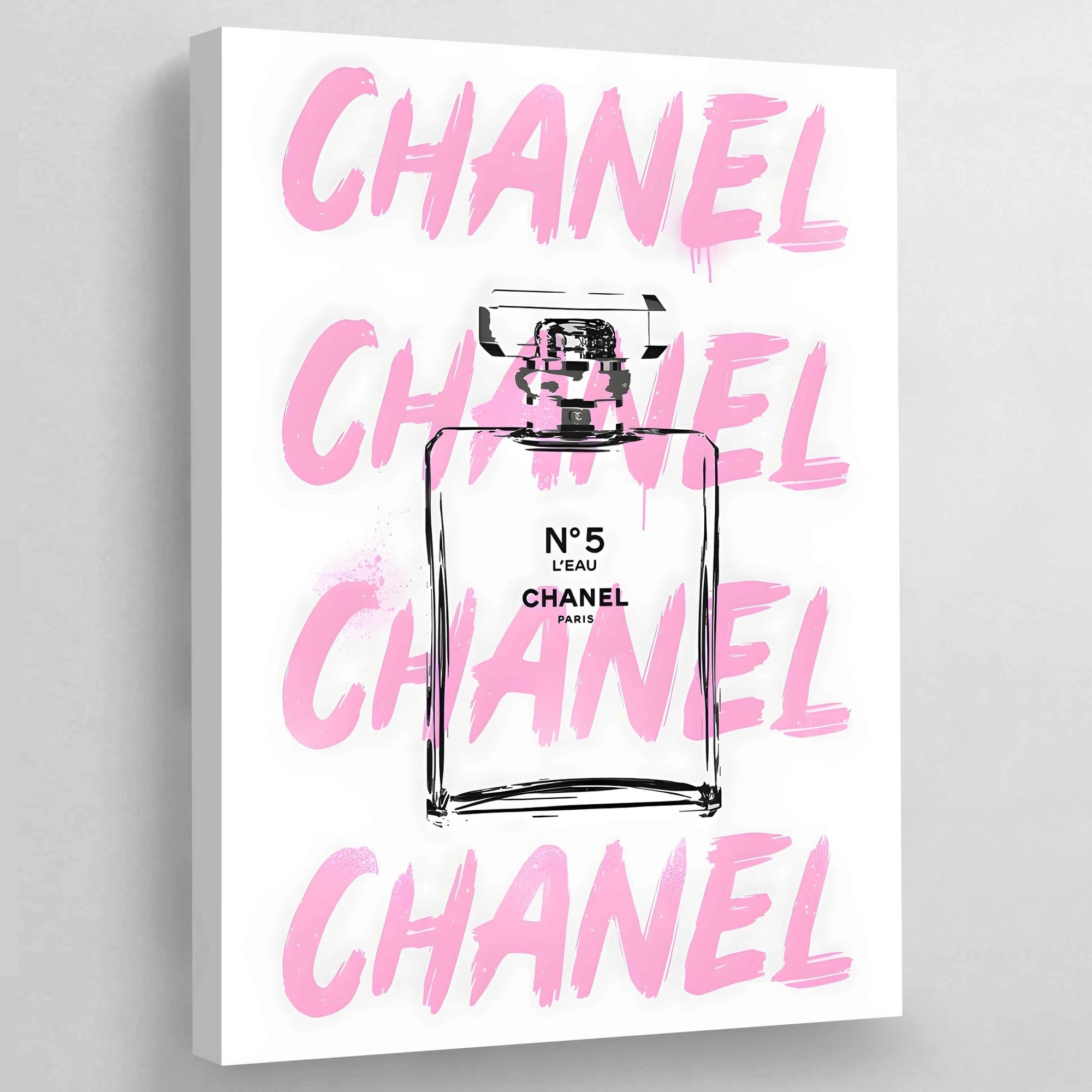 Tableau Chanel Rose Parfum - The Art Avenue