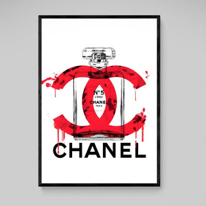 Tableau Chanel Rouge - The Art Avenue