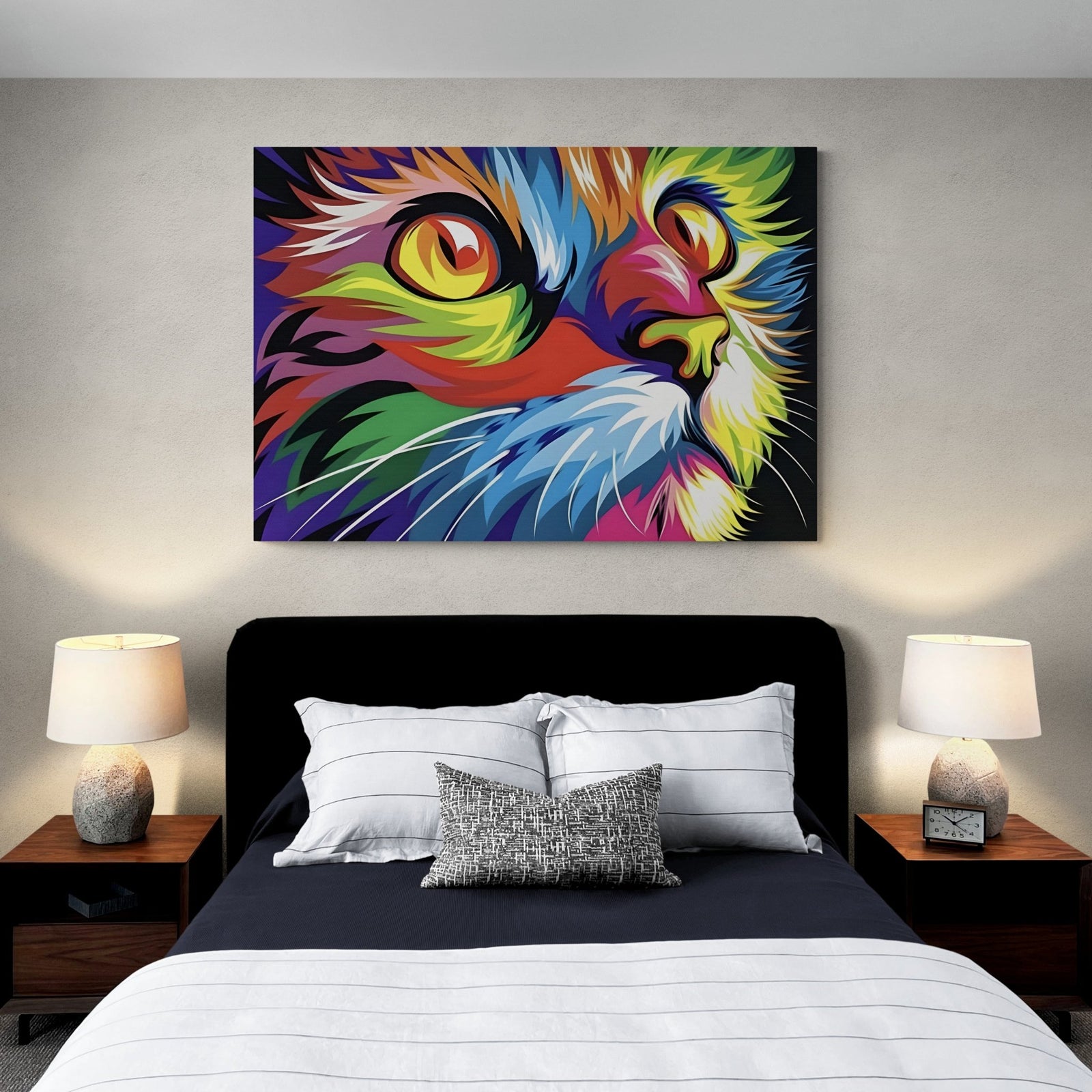 Tableau Chat Pop Art - The Art Avenue