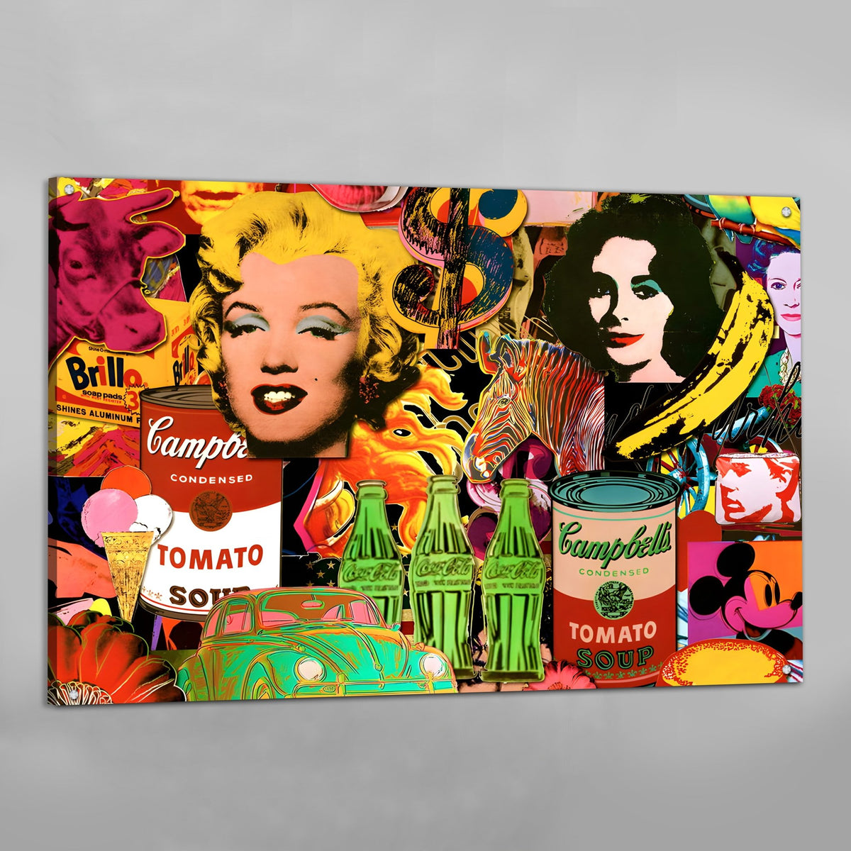 Tableau Collage Pop Art - The Art Avenue