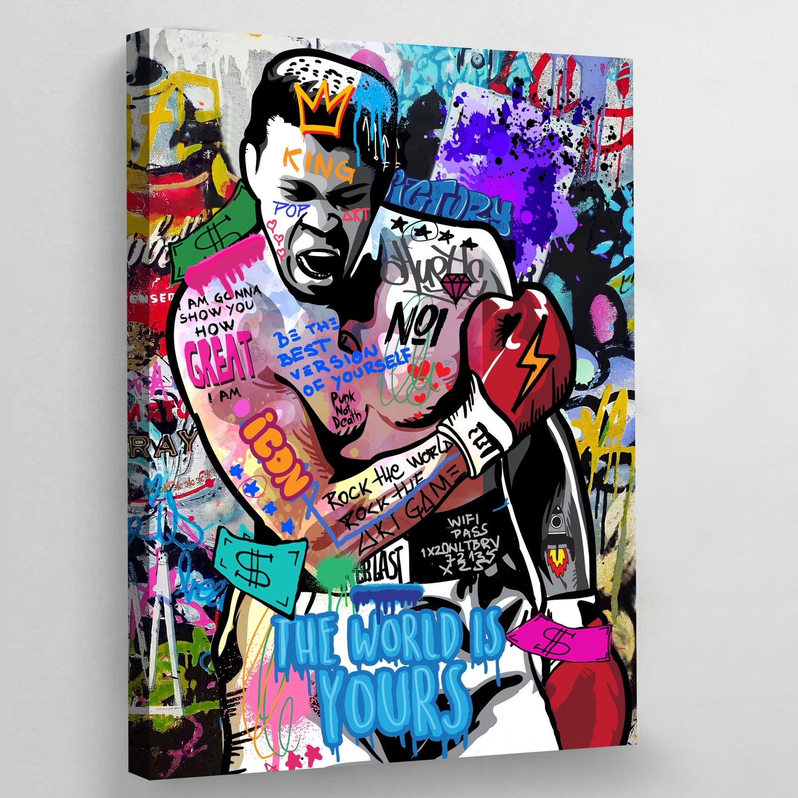Tableau Collage Street Art - The Art Avenue