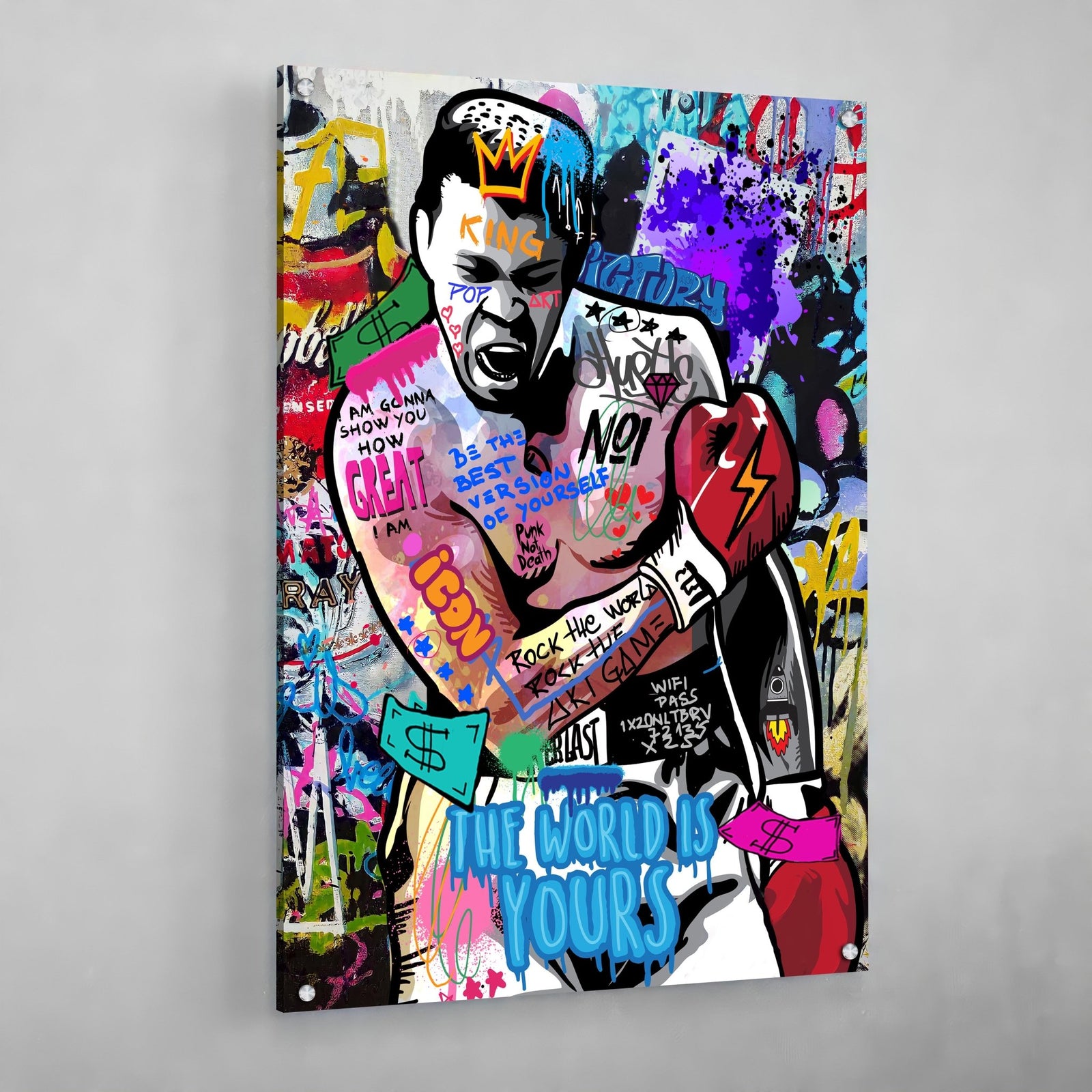 Tableau Collage Street Art - The Art Avenue