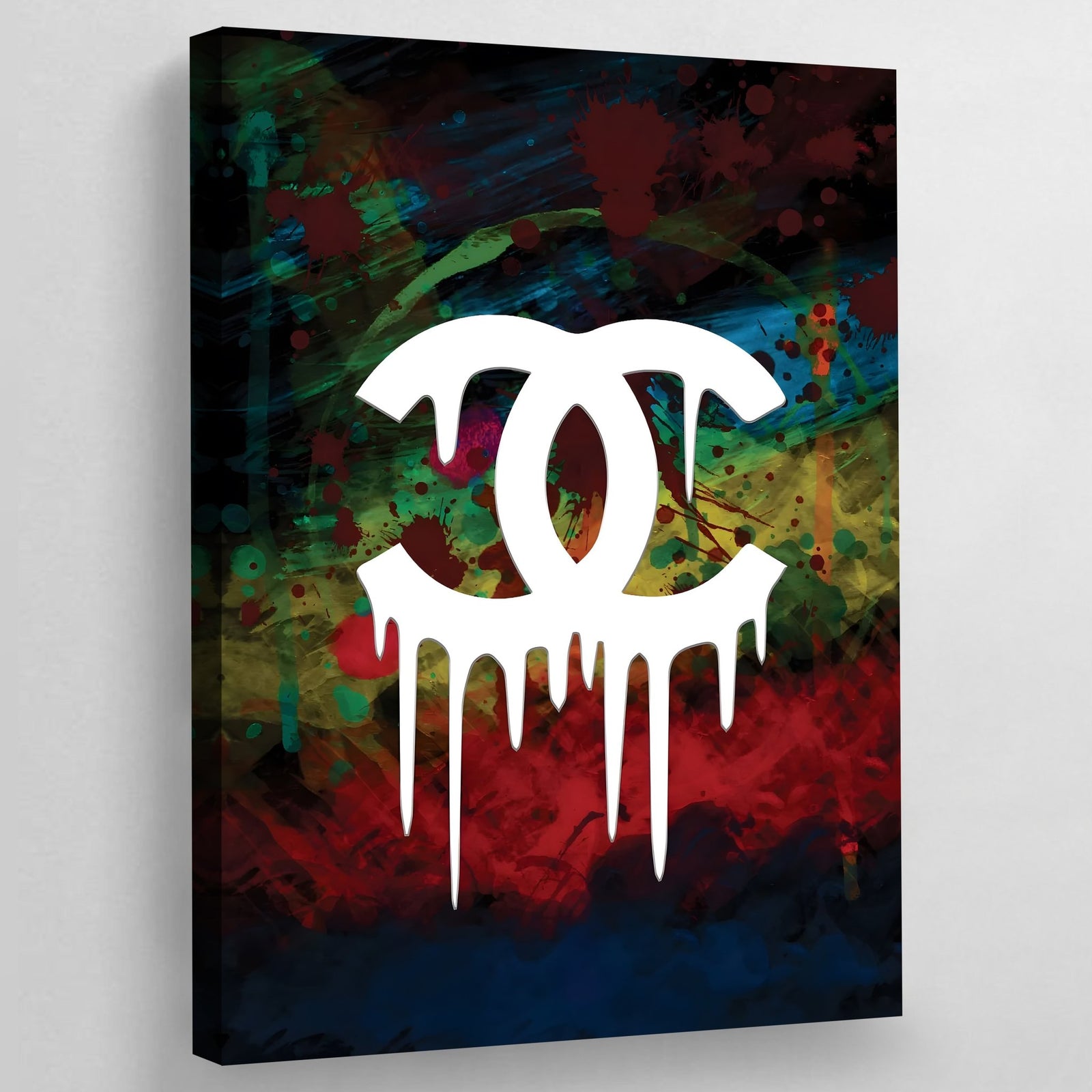 Tableau Coloré Chanel - The Art Avenue