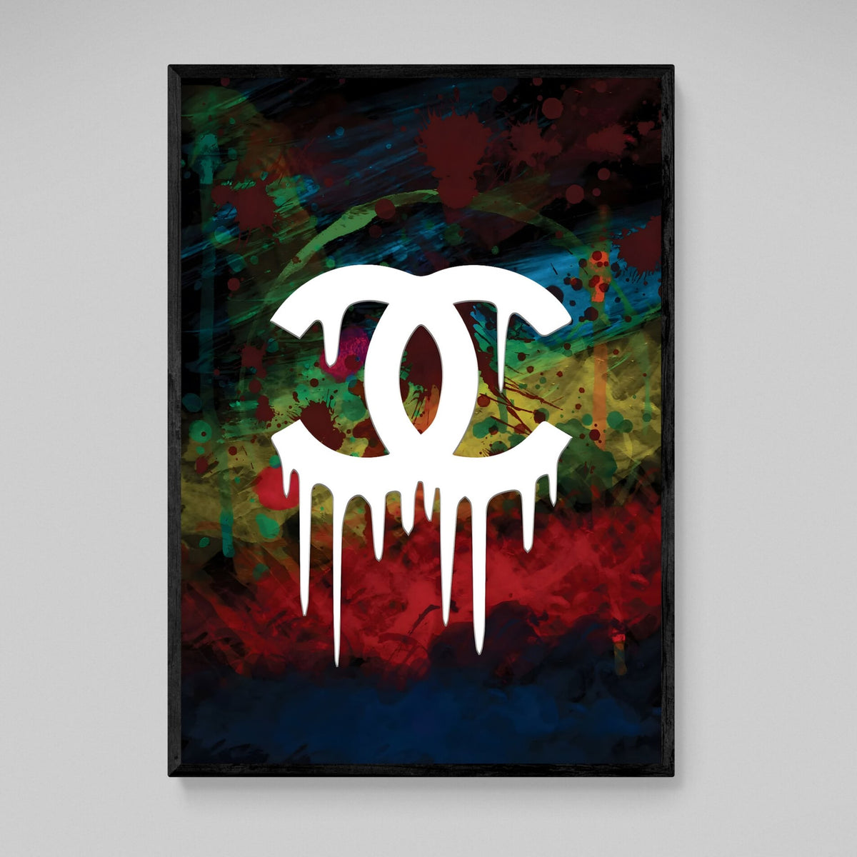 Tableau Coloré Chanel - The Art Avenue