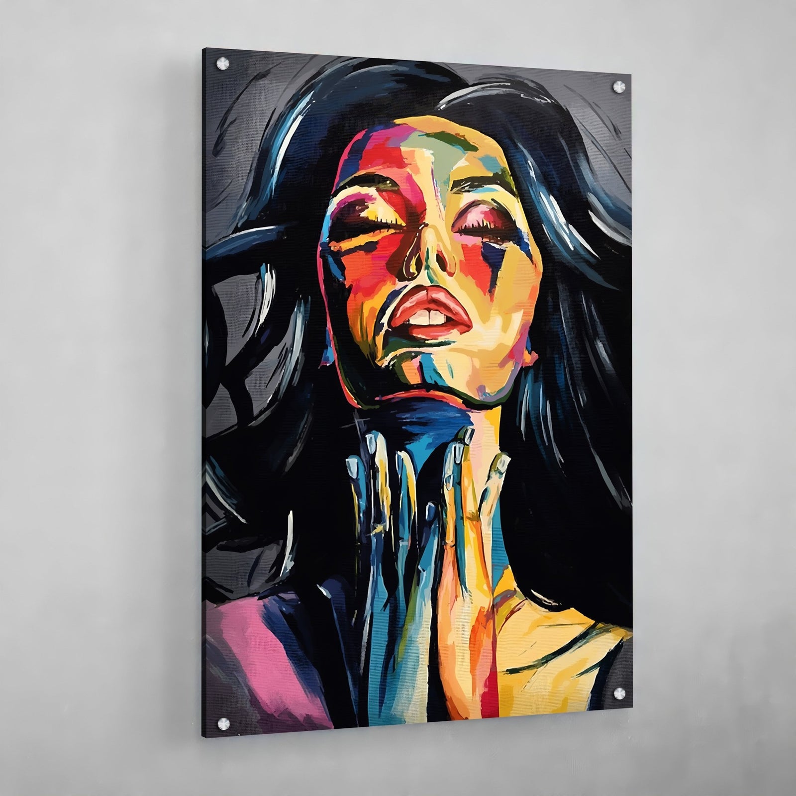 Tableau Corps De Femme Abstrait - The Art Avenue