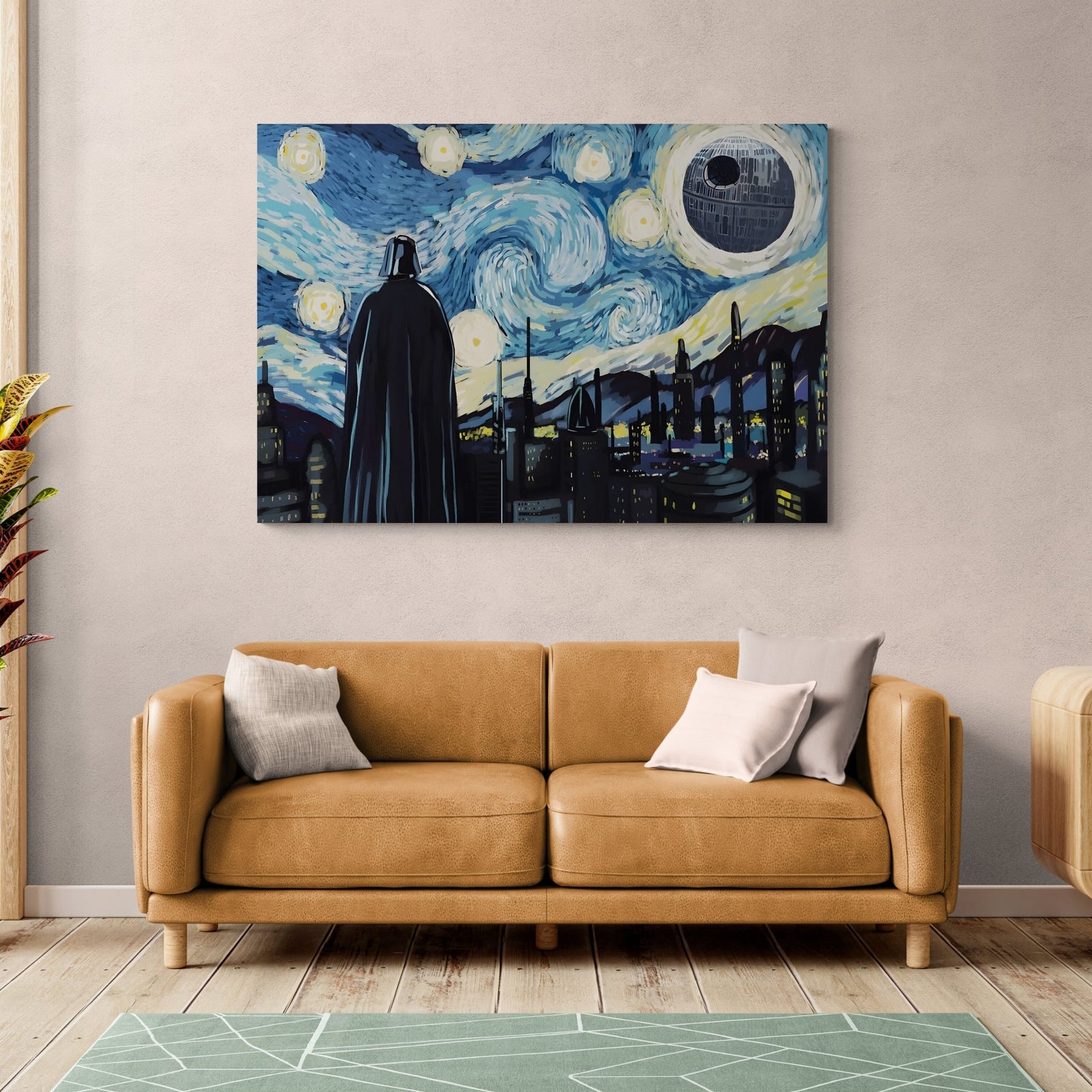Tableau Dark Vador Street Art - The Art Avenue