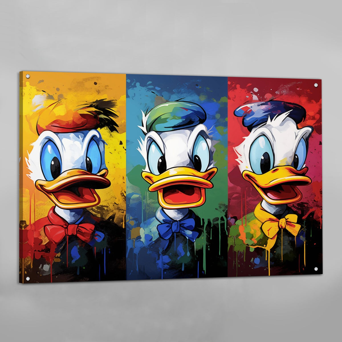 Tableau Donald Duck Pop Art - The Art Avenue