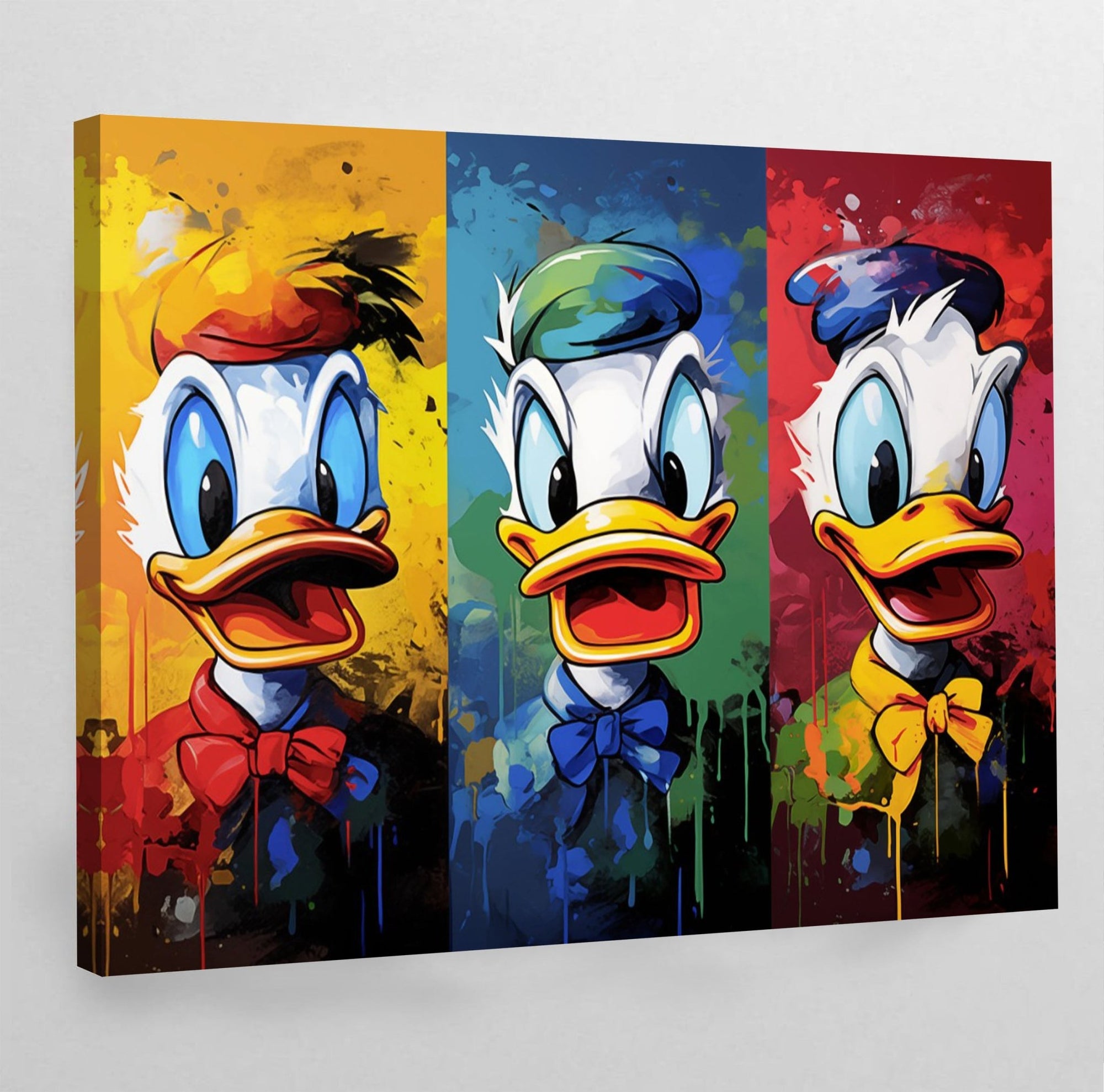 Tableau Donald Duck Pop Art - The Art Avenue