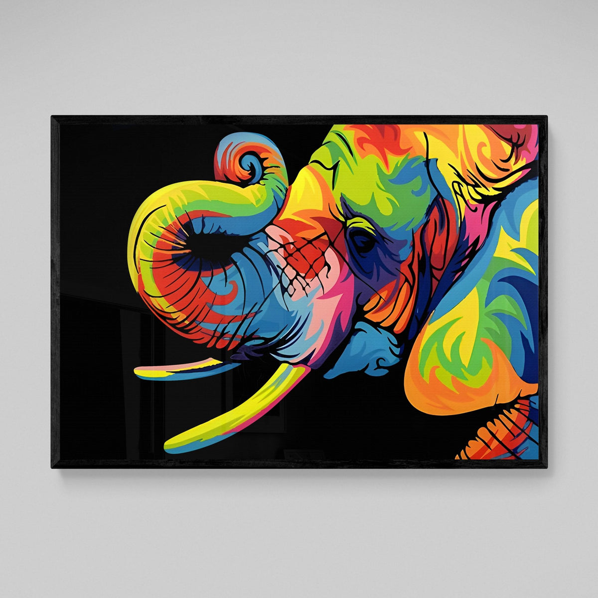 Tableau Éléphant Pop Art - The Art Avenue