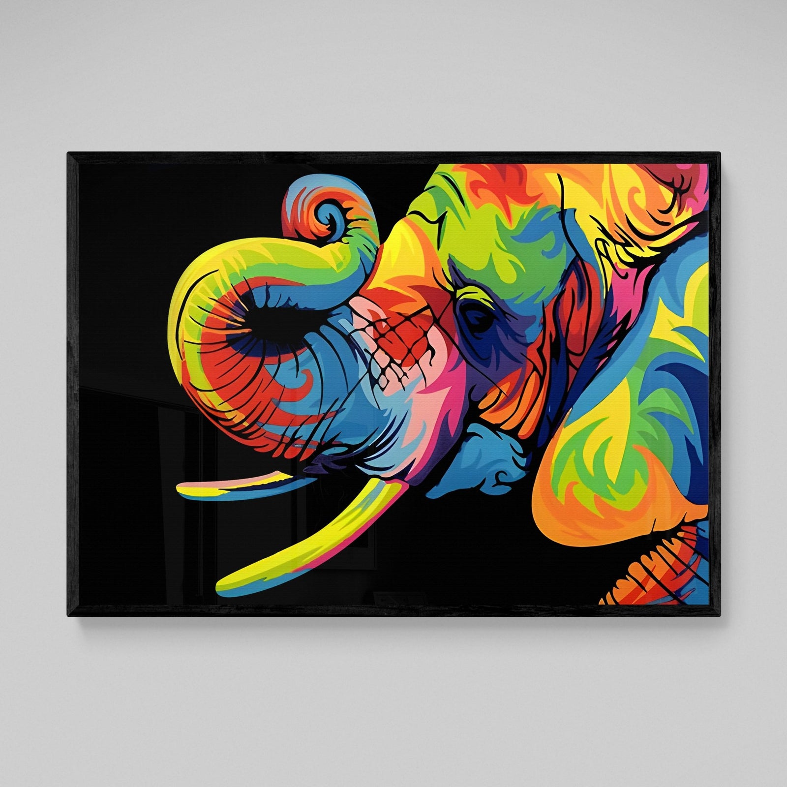 Tableau Éléphant Pop Art - The Art Avenue