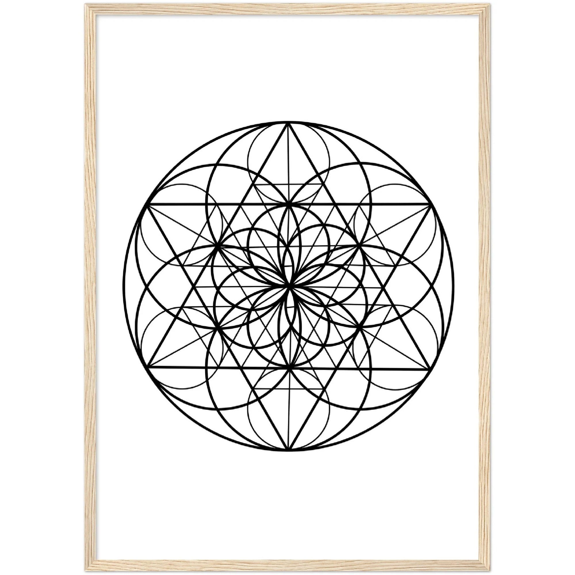 Tableau Géométrique Mandala - The Art Avenue
