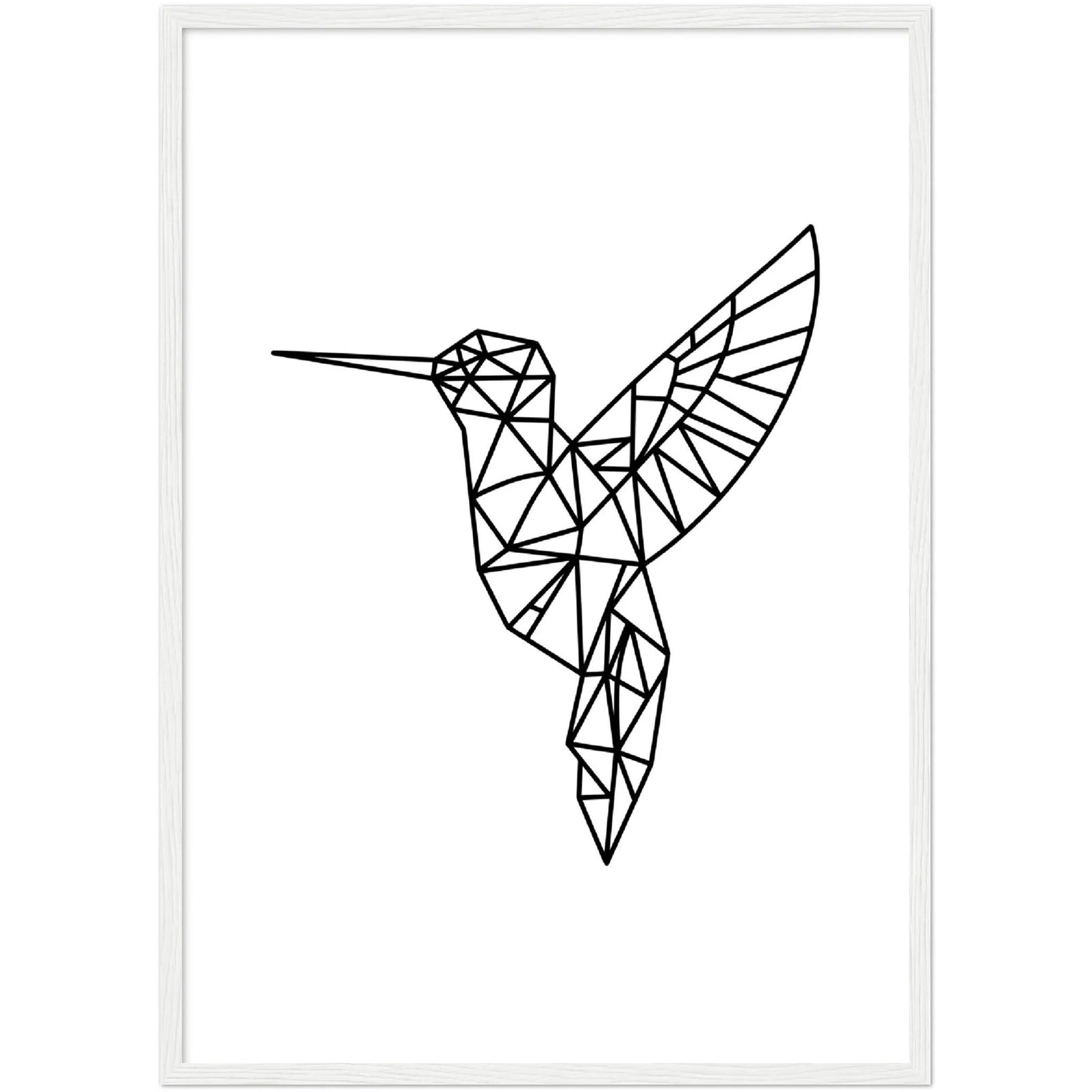 Tableau Géométrique Oiseau - The Art Avenue