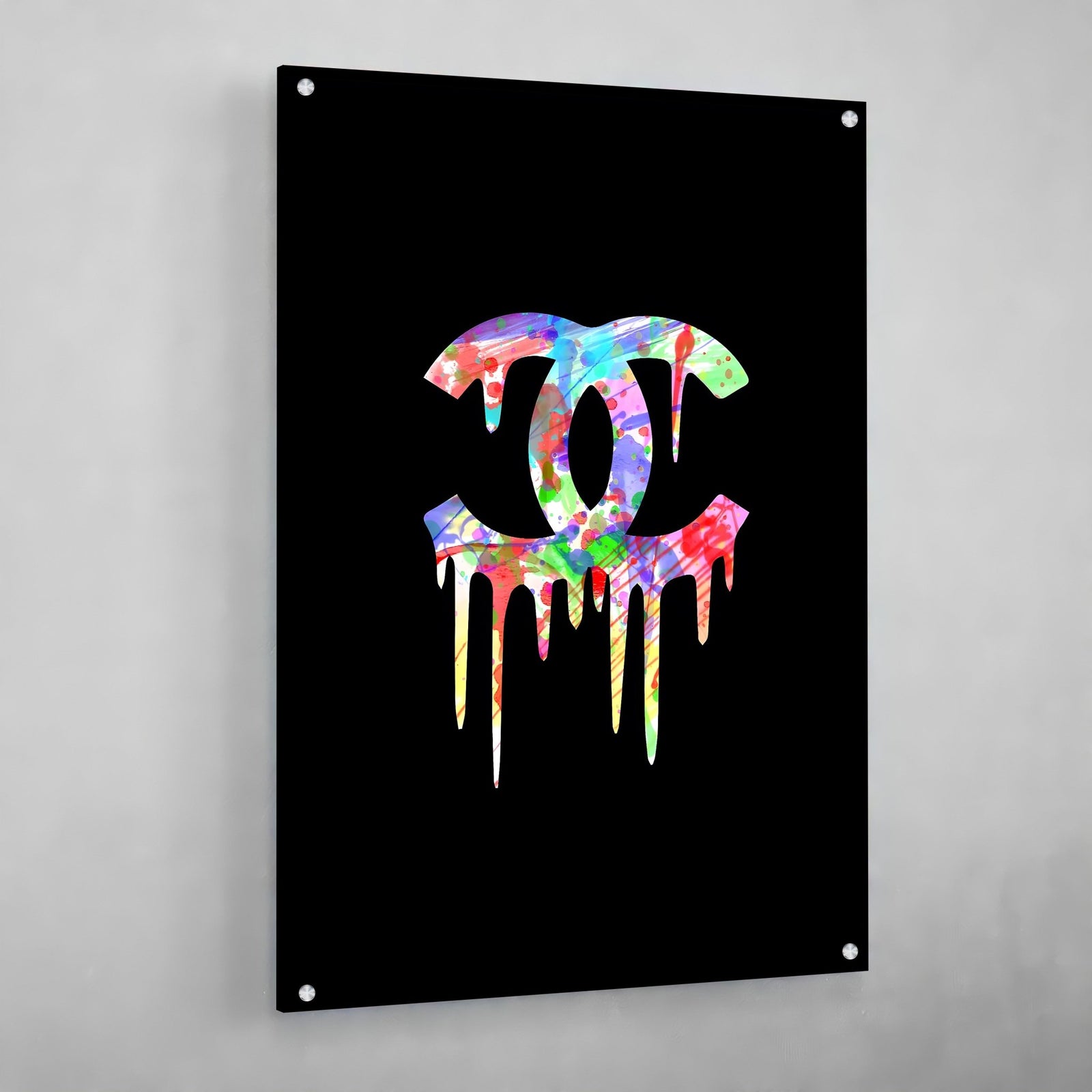 Tableau Graffiti Chanel - The Art Avenue