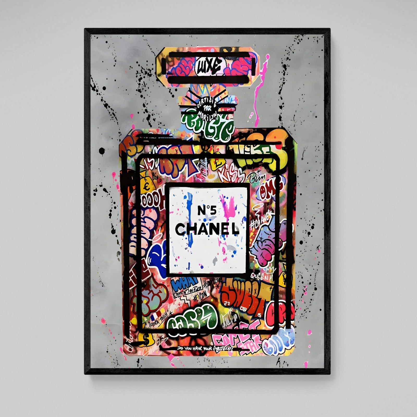 Tableau Chanel Street Art